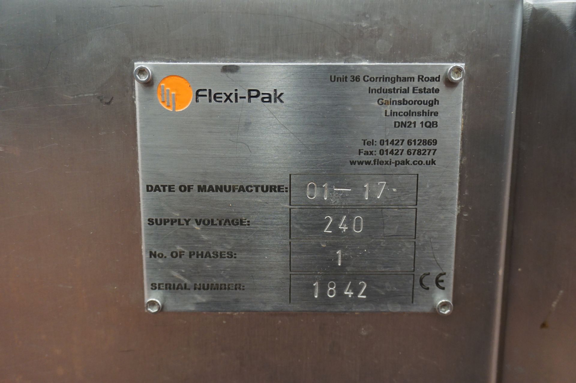 Flexi-Pak, mobile 4 lane pot dispenser, Serial No. 1842 (2017) - Image 4 of 6