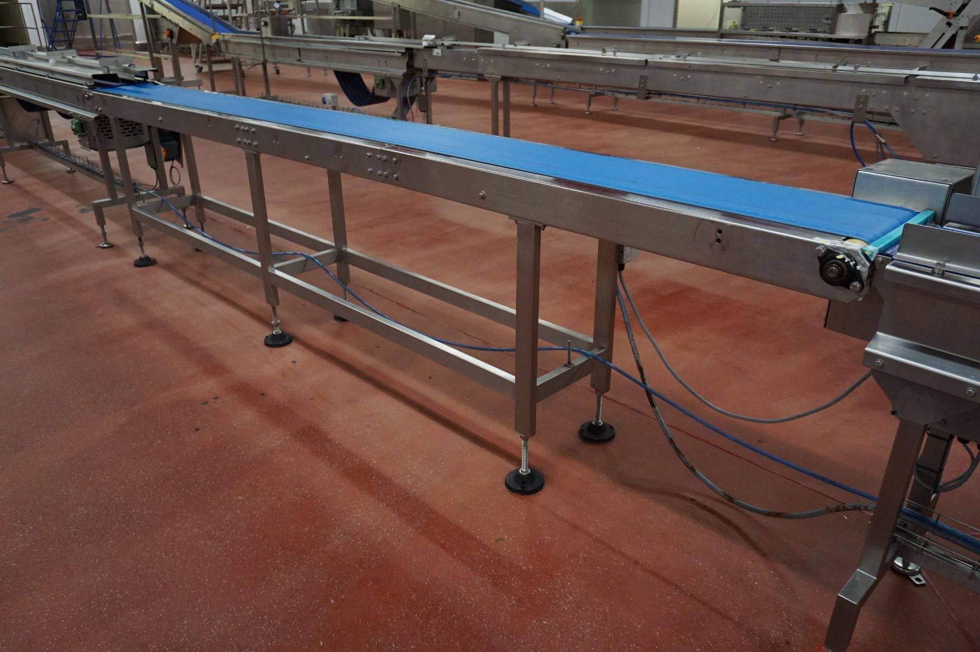 Kliklok Packing Station Comprising: motorised decline belt conveyor, Approx 5m with WMH control - Image 9 of 12