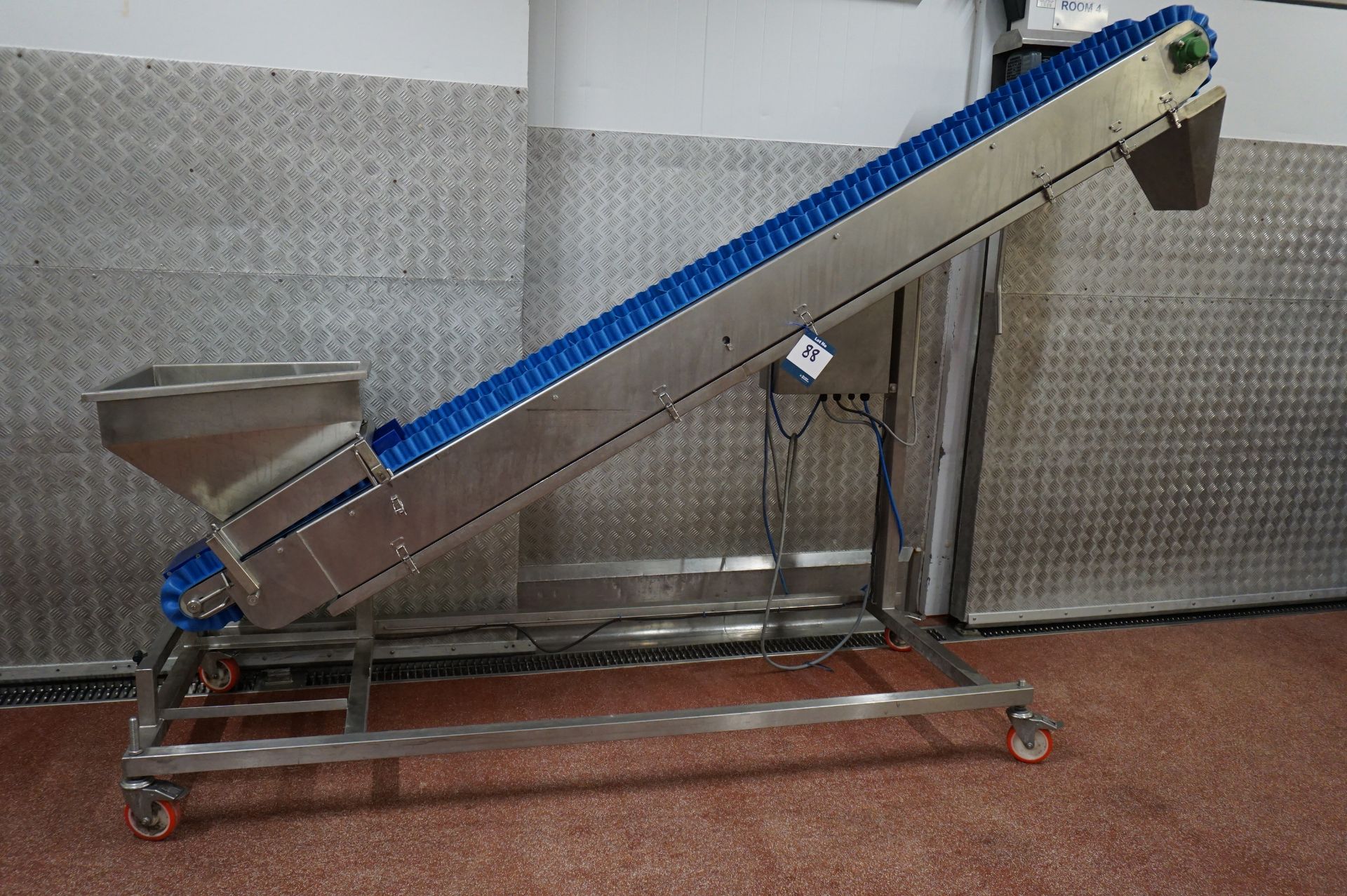 Western Mechanical Handling, Model: PU300, crumb deposit conveyor, Serial No. 10789-05 (2017) Belt