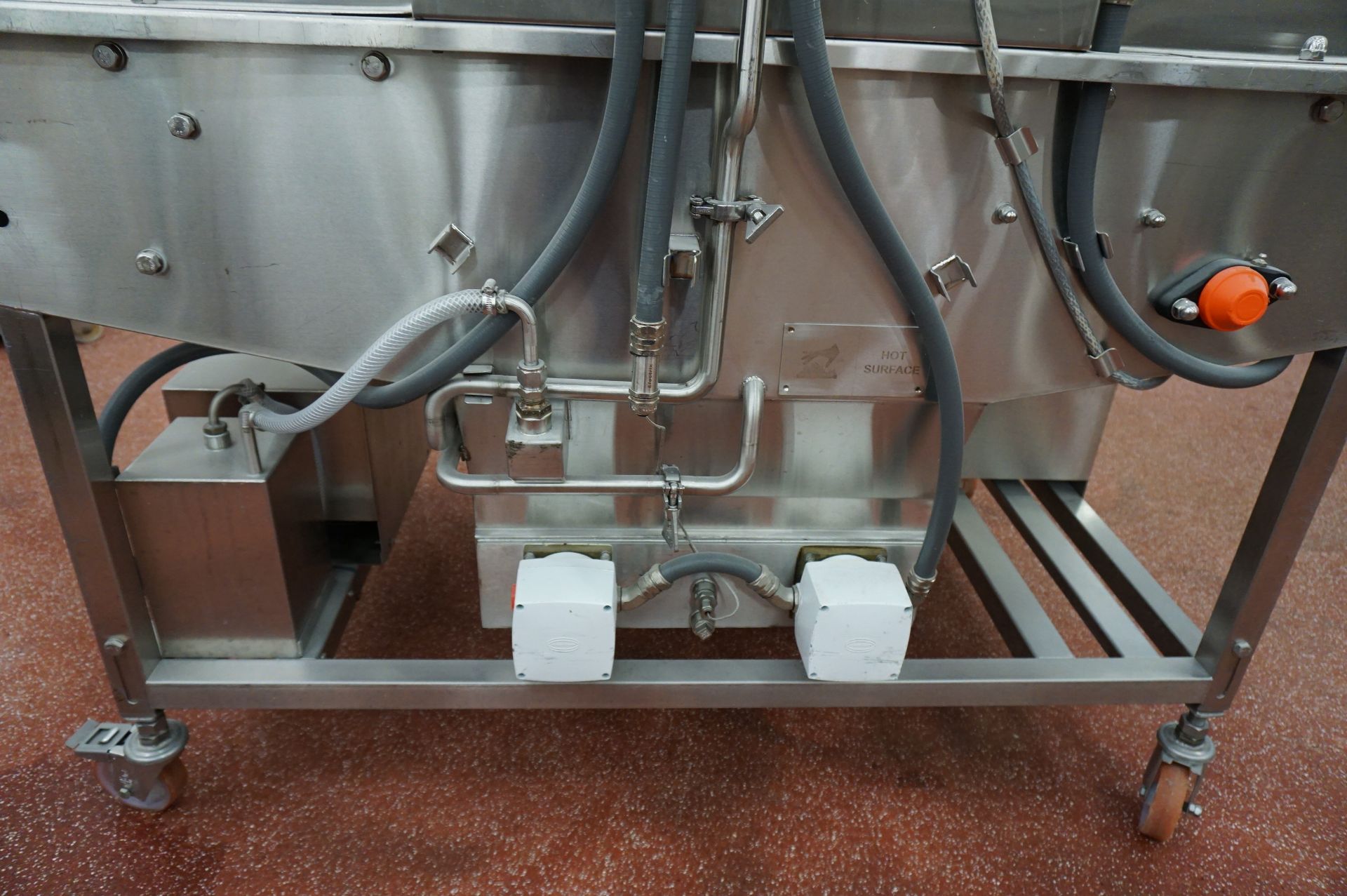 Acrivarn, mobile hot glaze machine, Serial No. 13290 (2012) with mesh through feed conveyor, - Image 7 of 9