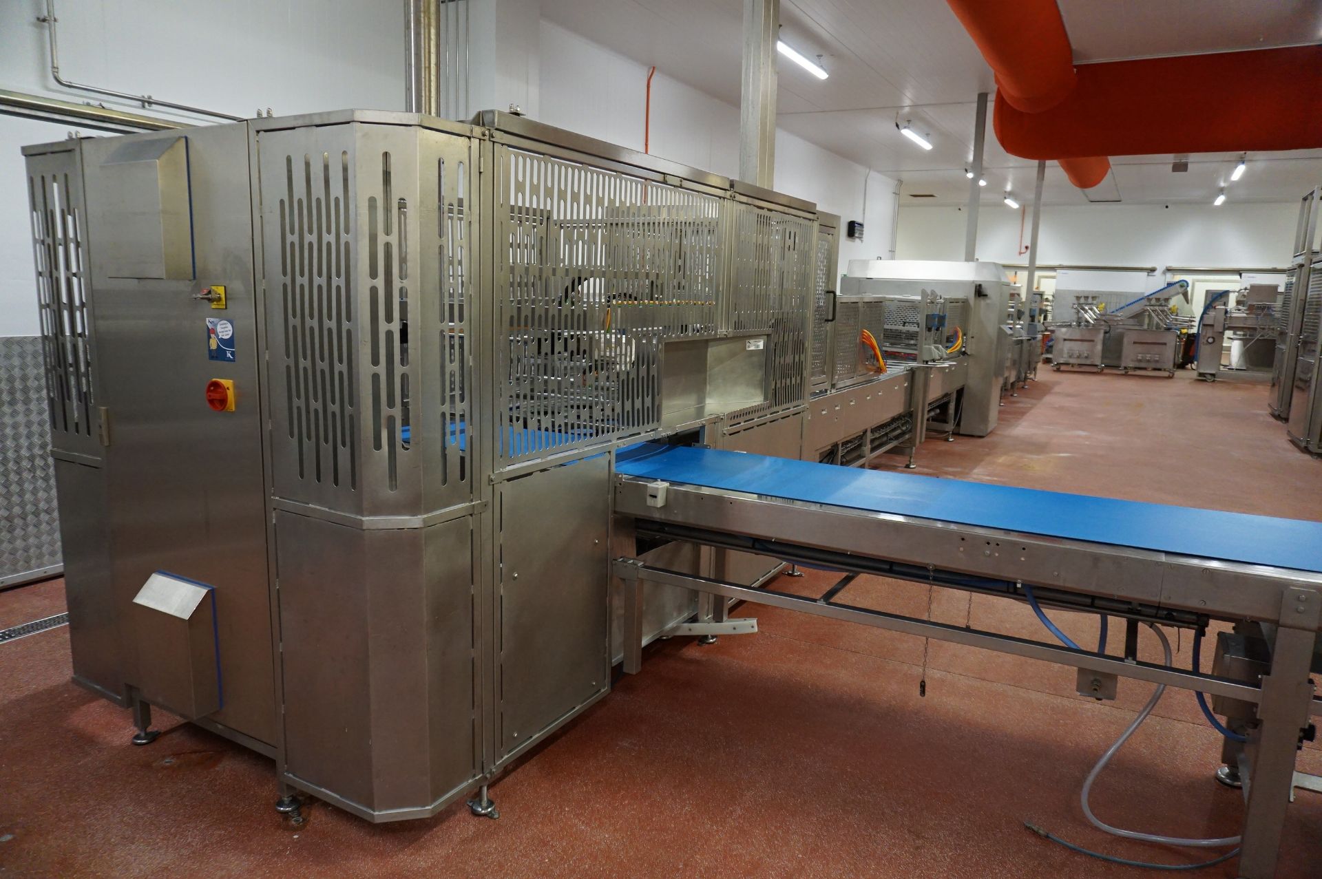 Comas Quiche / Cheesecake Line (Approx. 18m) Comprising: Continuous conveyor with interchangeable - Image 13 of 22