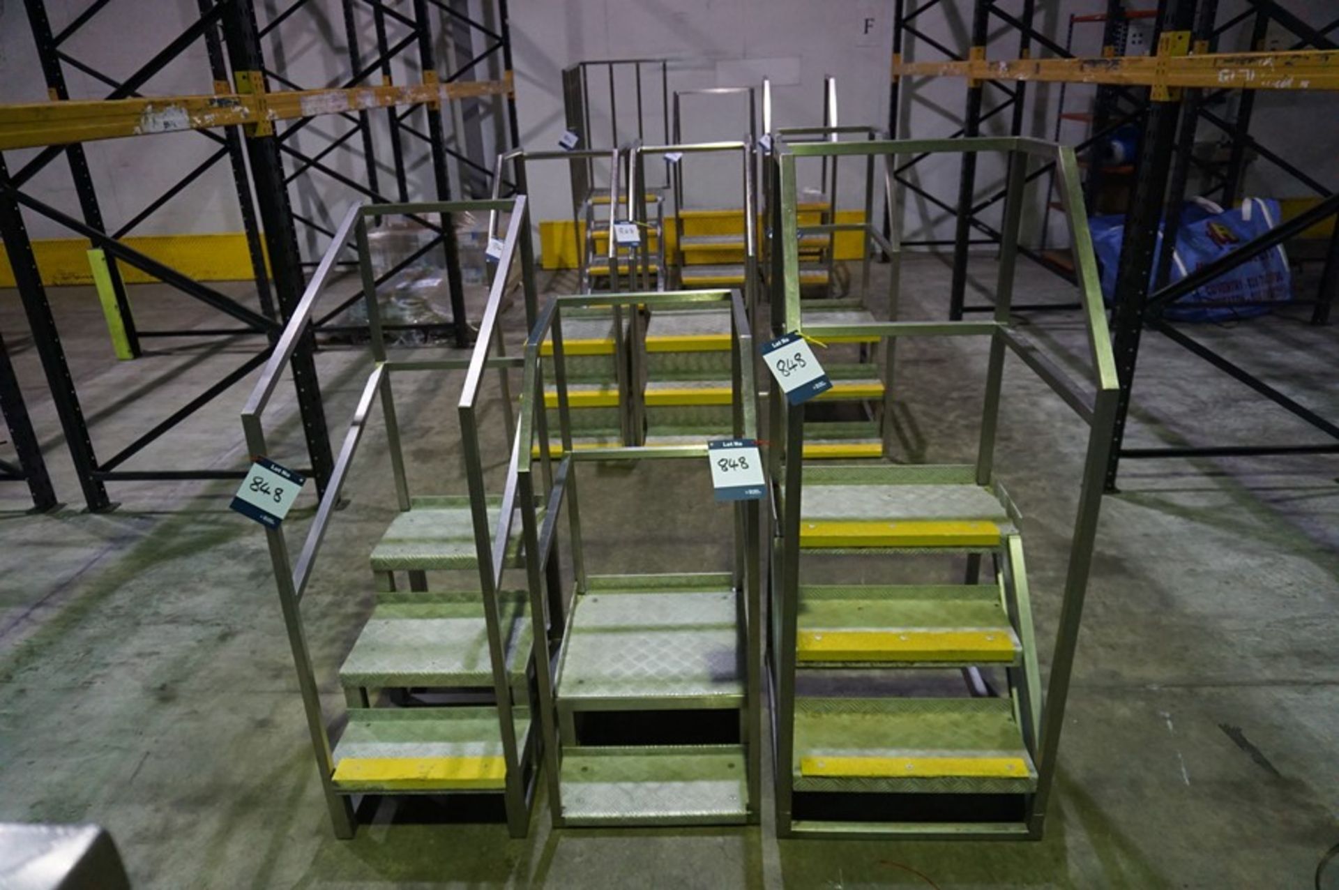 3 x Various access platforms/ladders, as lotted