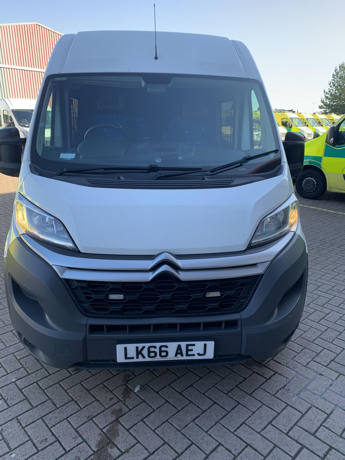 Citroen Relay 35 L3H2 Eprise Blue HDI secure cell covert ambulance, with rear steel prison transport