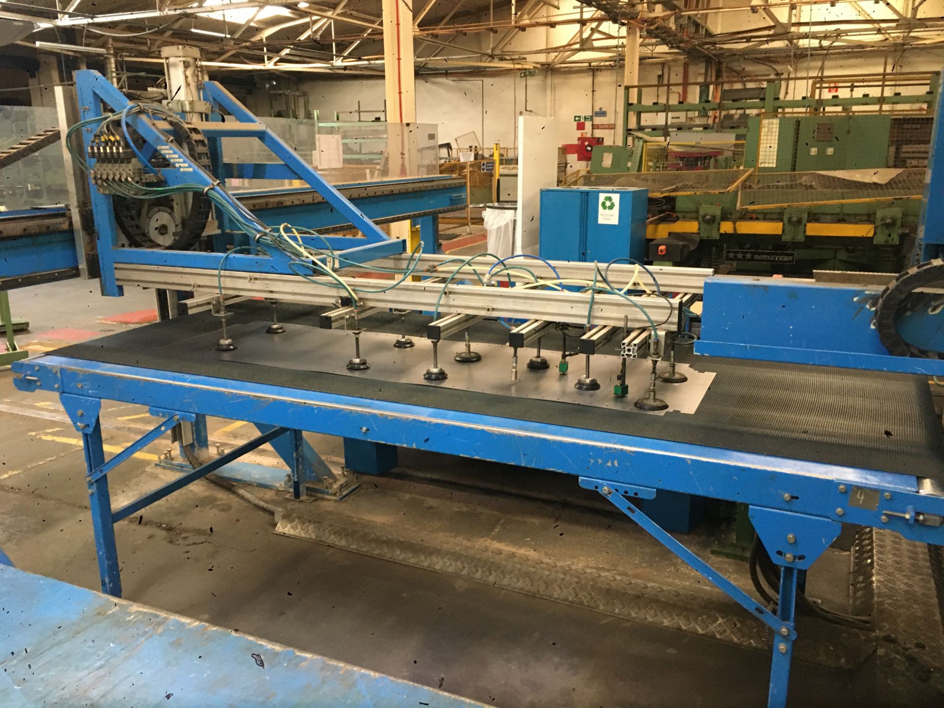 Pivatic, FLN225/FSW125 bending line (2000) comprising: 4x travelling loading cars (approx. 1205 x - Image 3 of 14