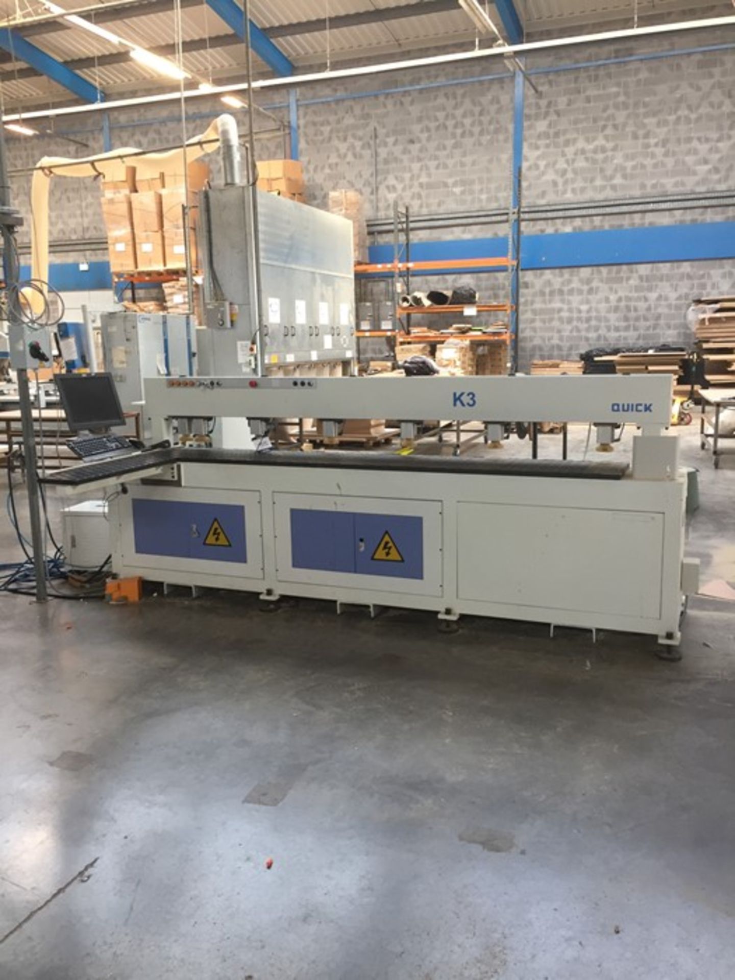 Jinan Quick-Fulltek CNC Machinery "Quick" K3 3 axis CNC router, Serial No. 0170851452 (2017),