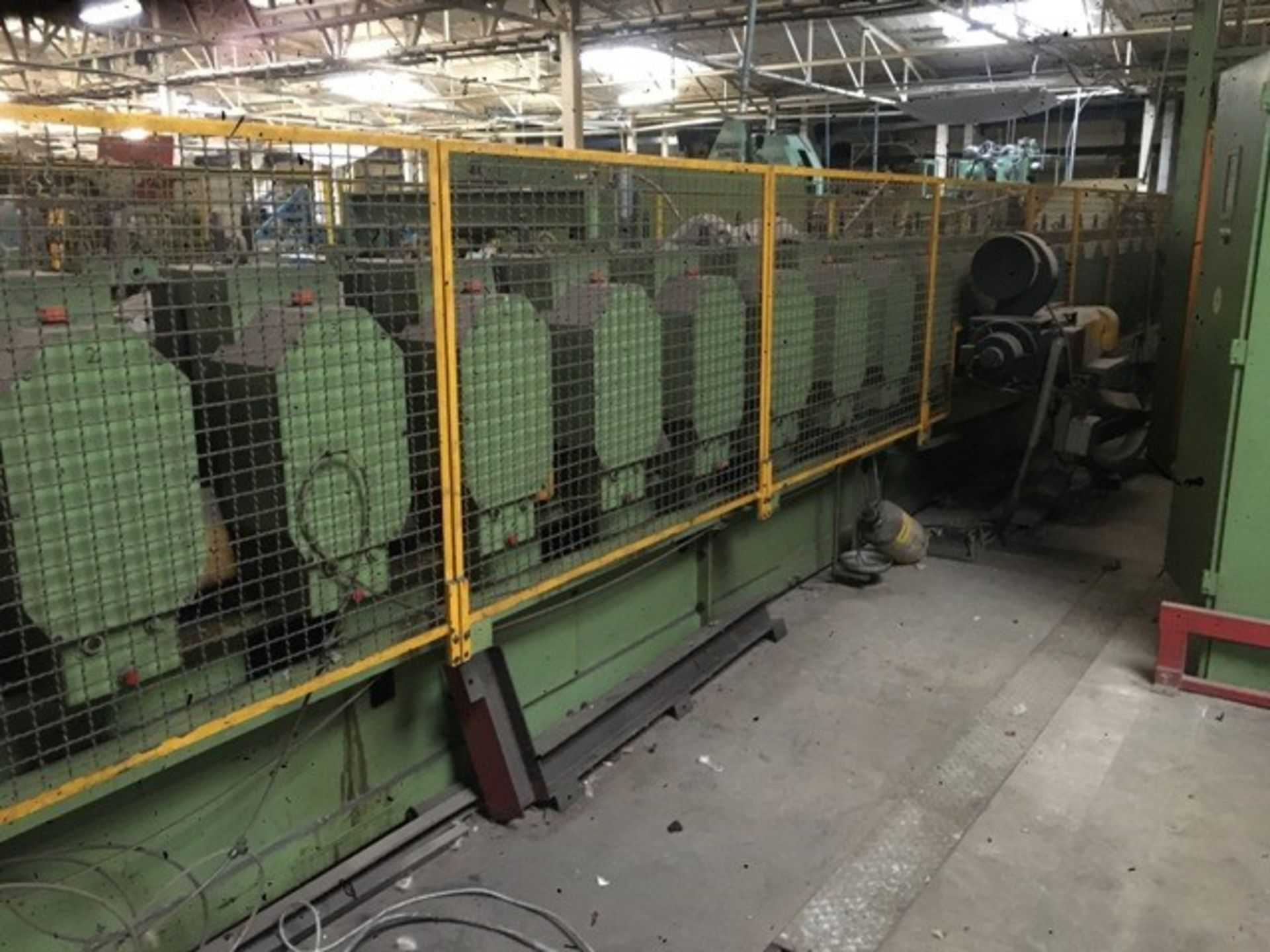 Dreistern Type. P1.160.22 22-head cold roll forming line, Serial No. 87016 (1982), with heavy duty - Image 3 of 10