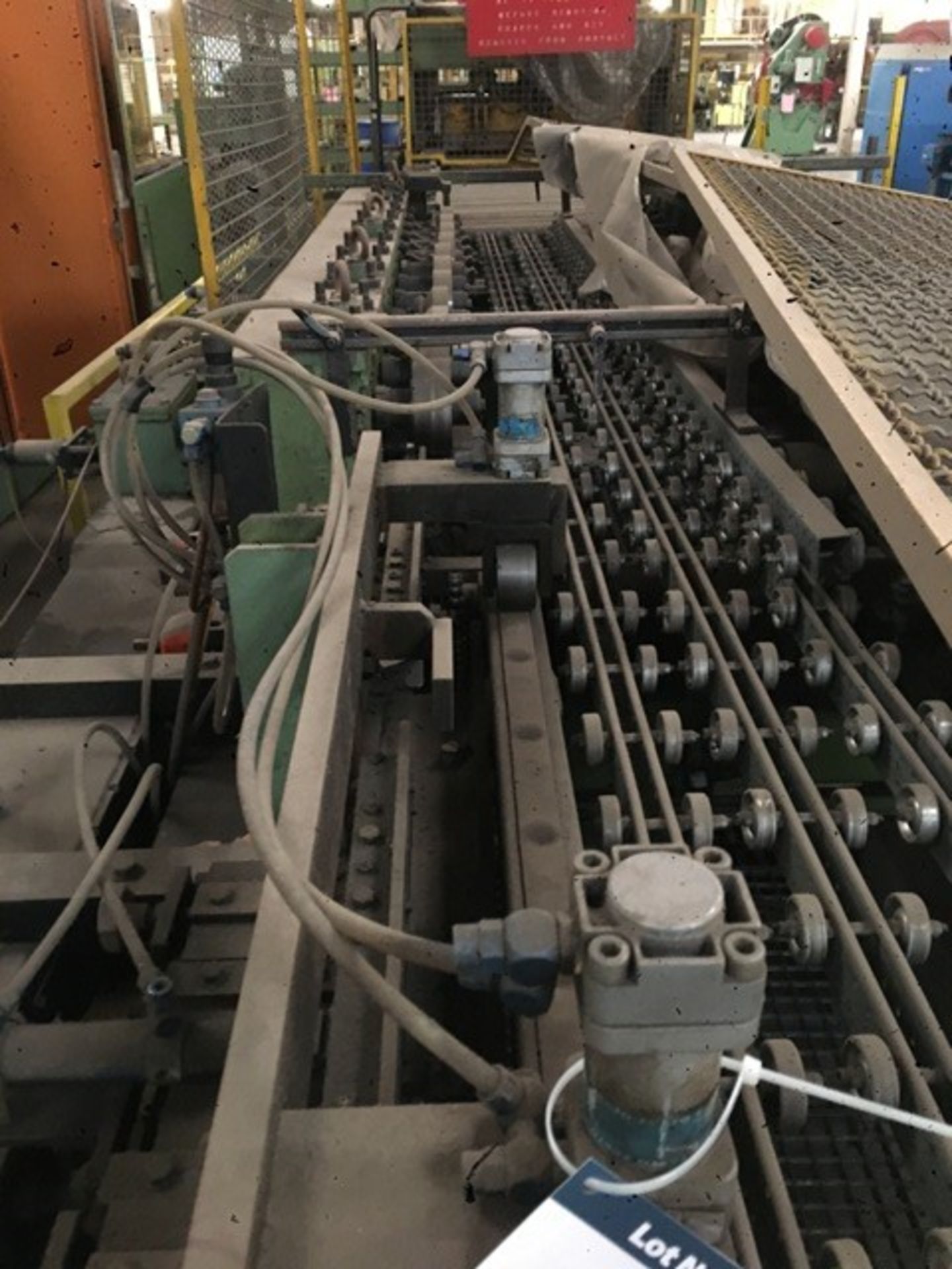 Dreistern Type: P24.080.12 11-head cold roll forming line, Serial No. 87008 (1987), with