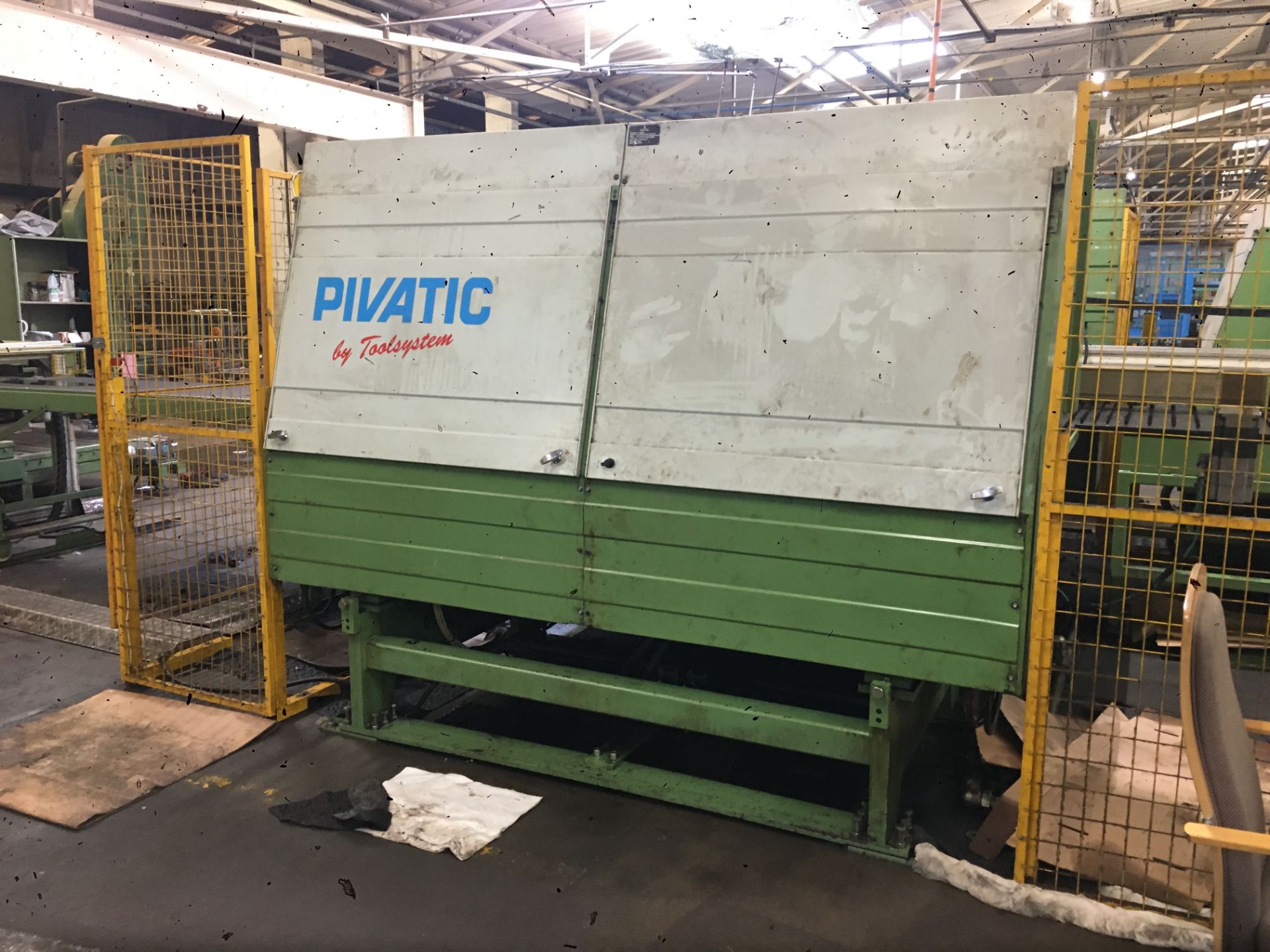 Pivatic, punching and bending Line 2 (1997) comprising: Servo Presse SRL, Type SMDTCL / 800T10 - Image 10 of 13