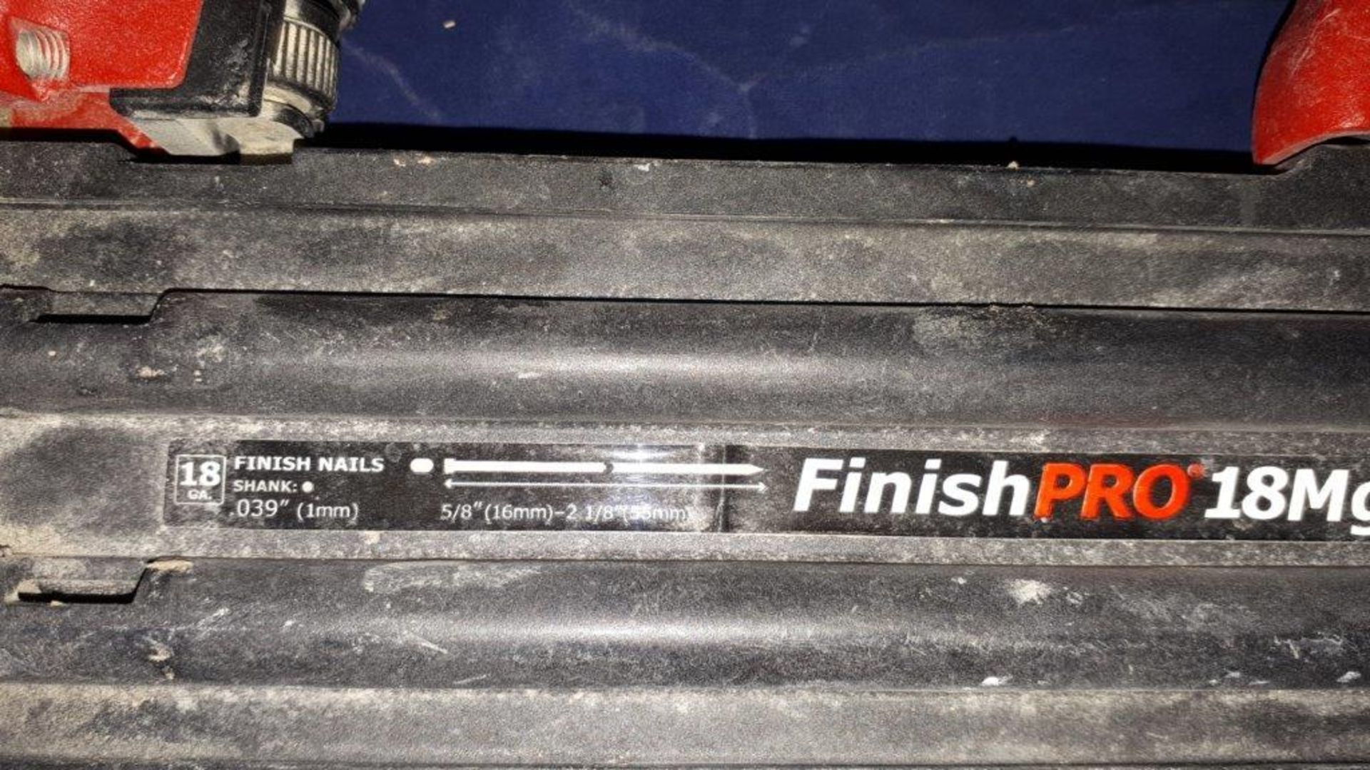 FINISH PRO Pneumatic Nailer, 18GA. - Image 3 of 5