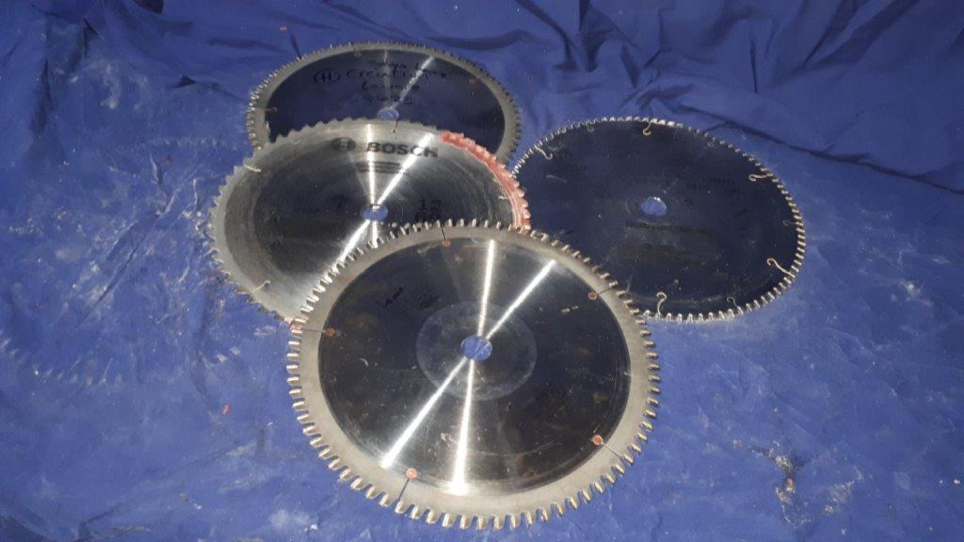 LOT: (5) Assorted 12" Saw Blades