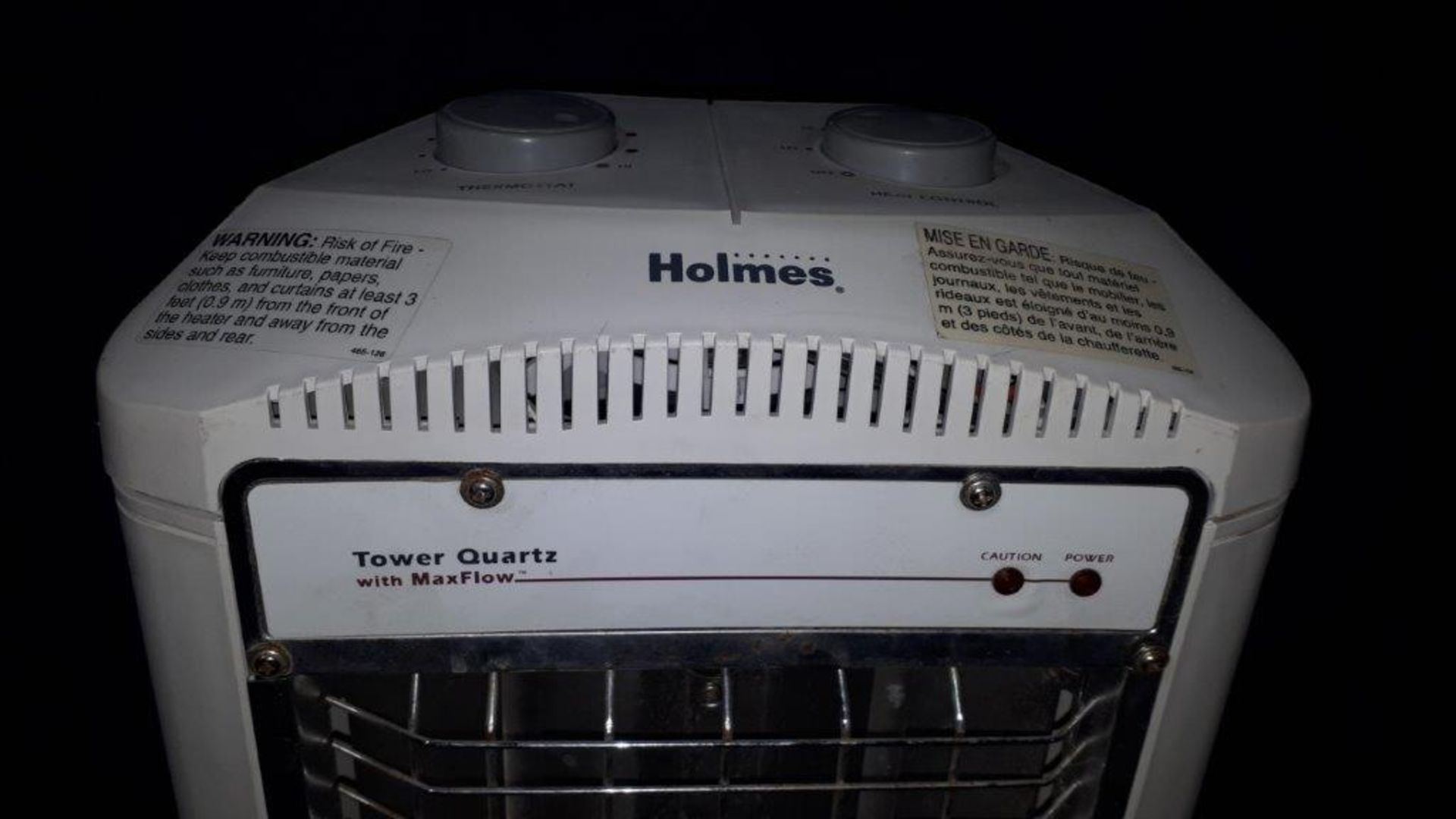 HOLMES Tower Quartz Heater, 110 V. - Image 2 of 6