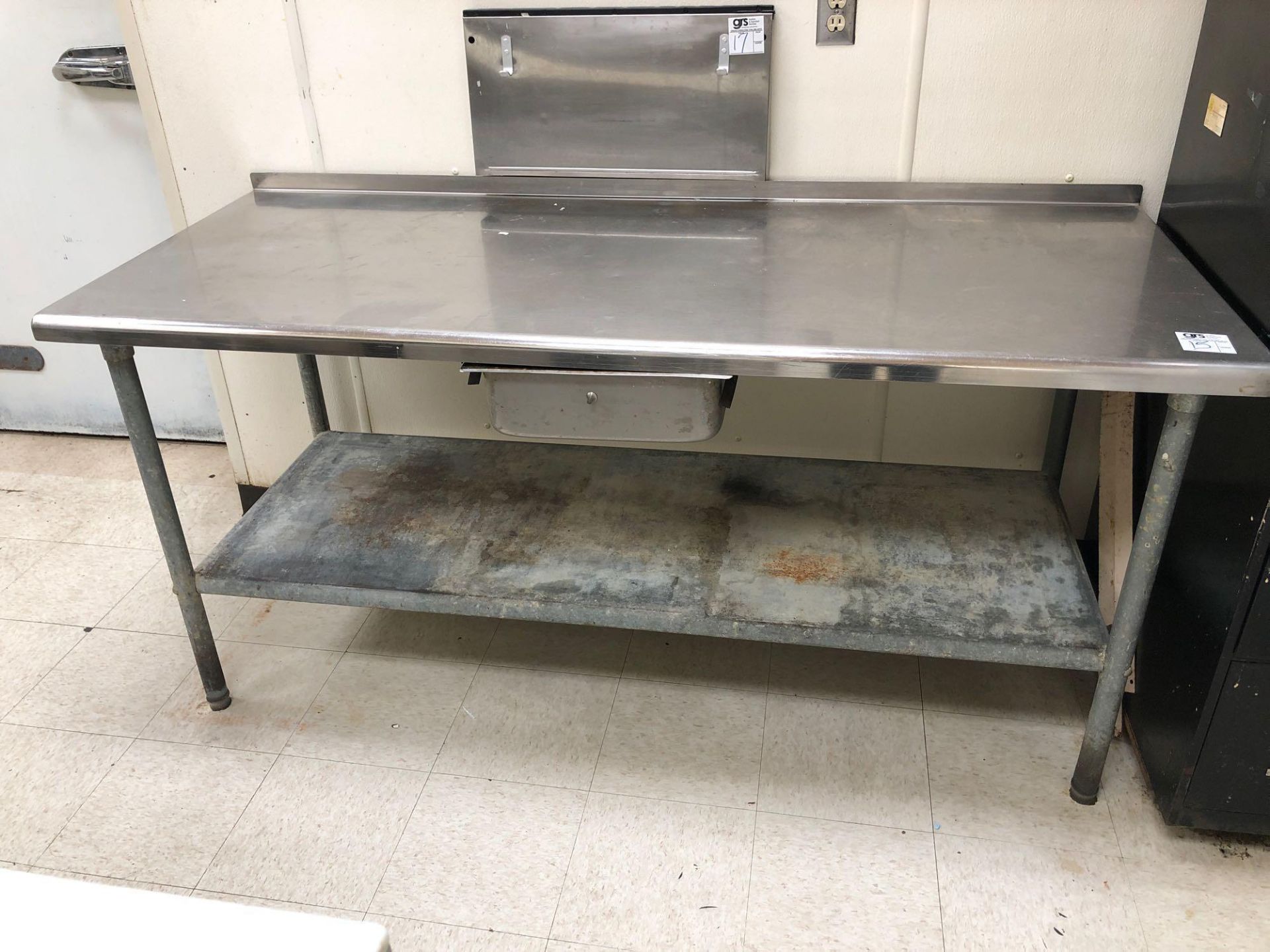 Stainless Steel Prep Table with Drawer