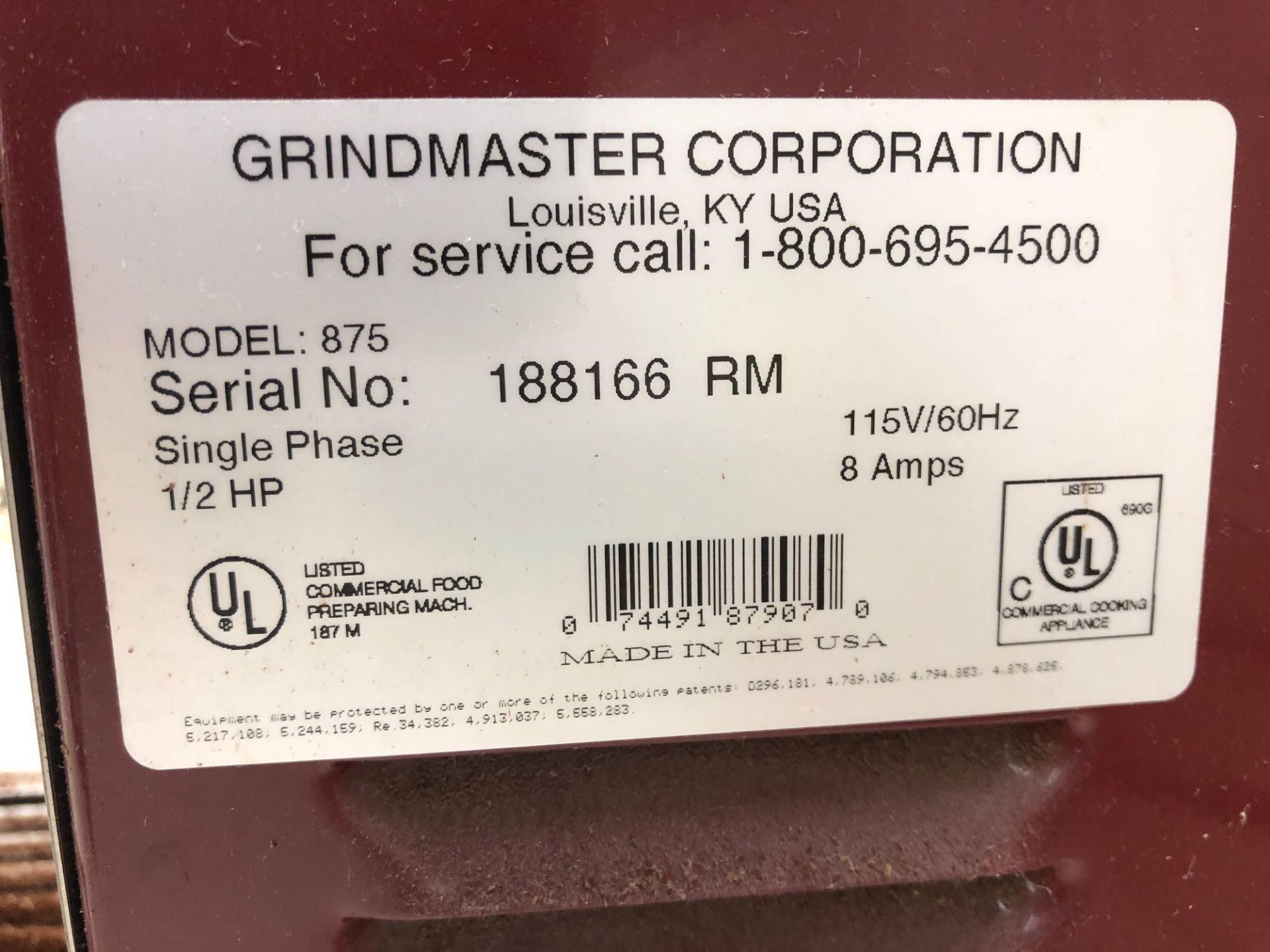 Grindmaster Brothers Coffee Grinder - Image 5 of 5