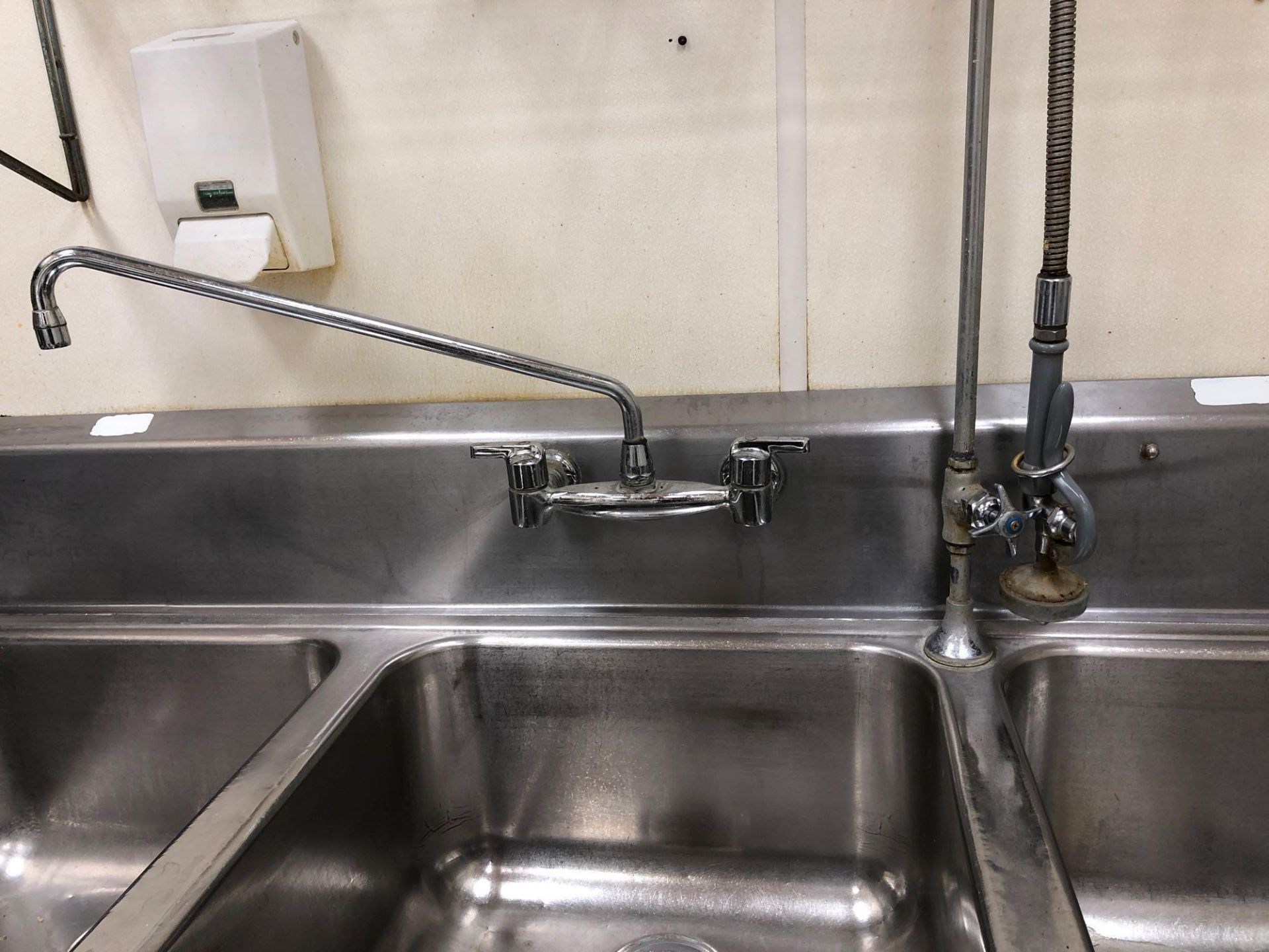 Advance 3 Compartment Stainless Steel Sink - Image 3 of 3