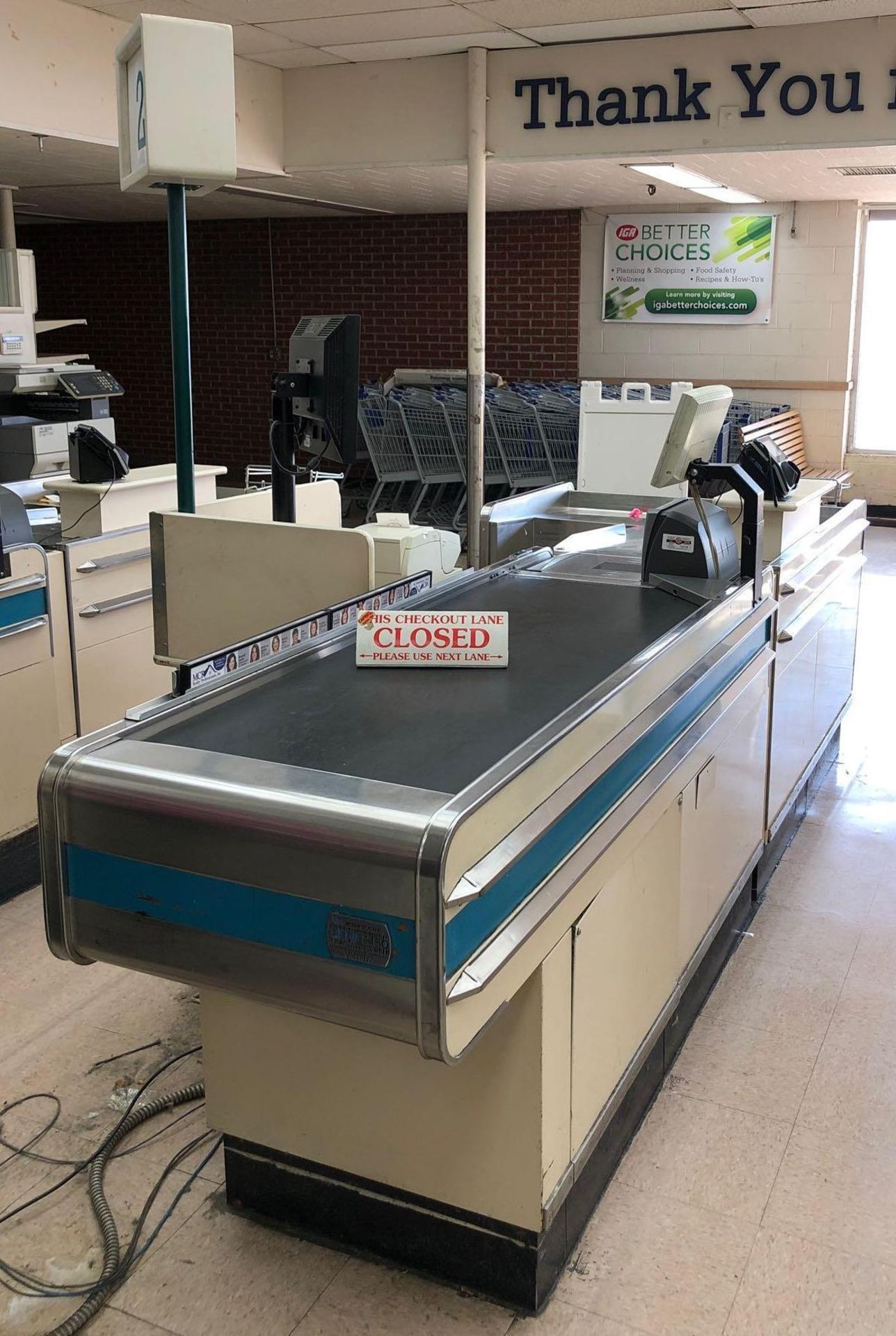 Series 80 Boroughs Conveyer Checkout System