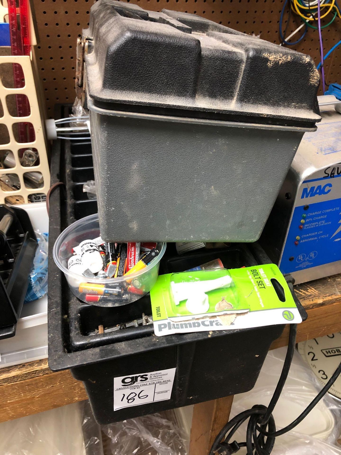 Assorted Lot of Plastic Toolboxes - Image 2 of 8