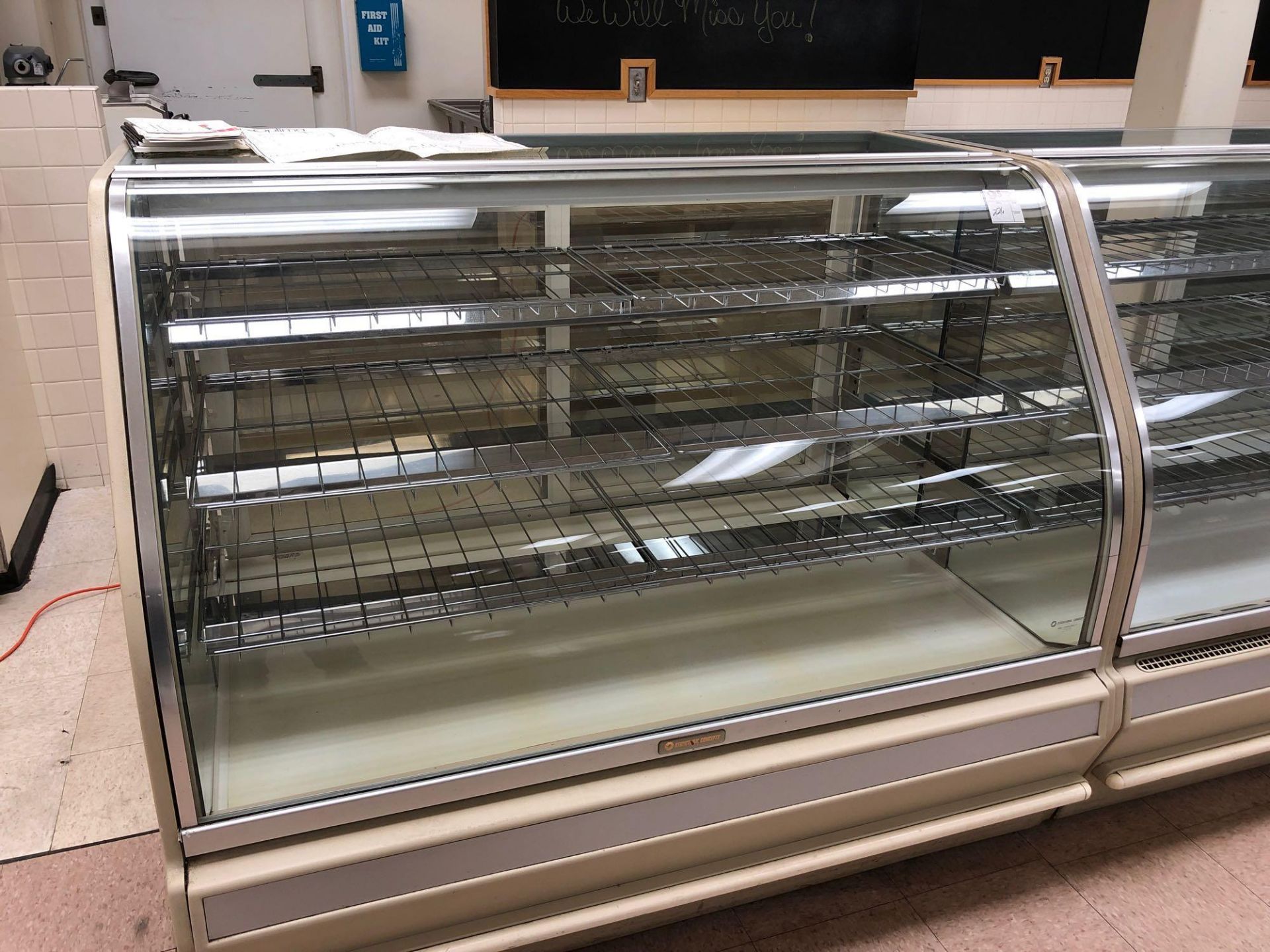 Optima Bakery Case with Lift Front Display