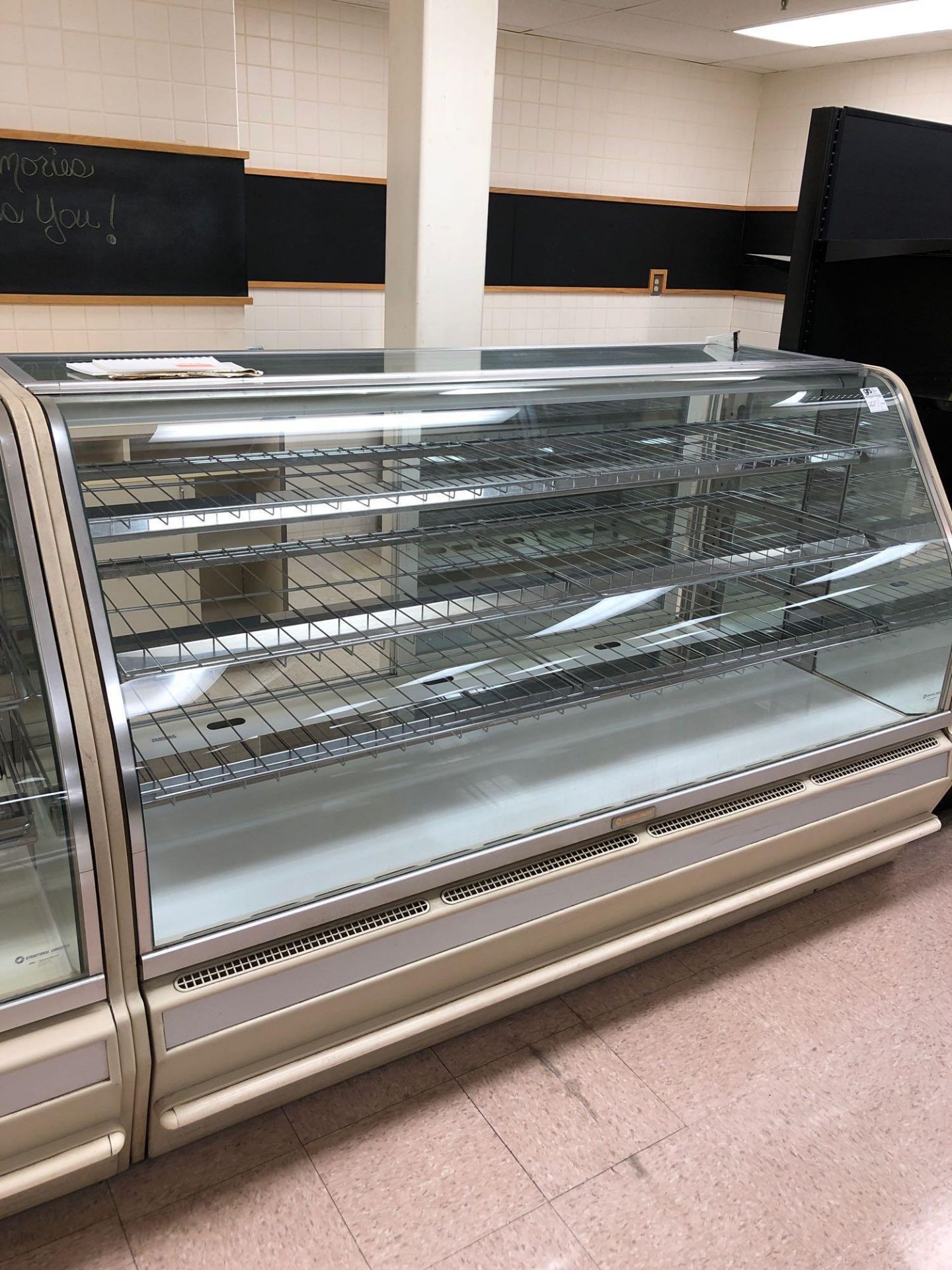 Optima Bakery Case with Lift Front Display