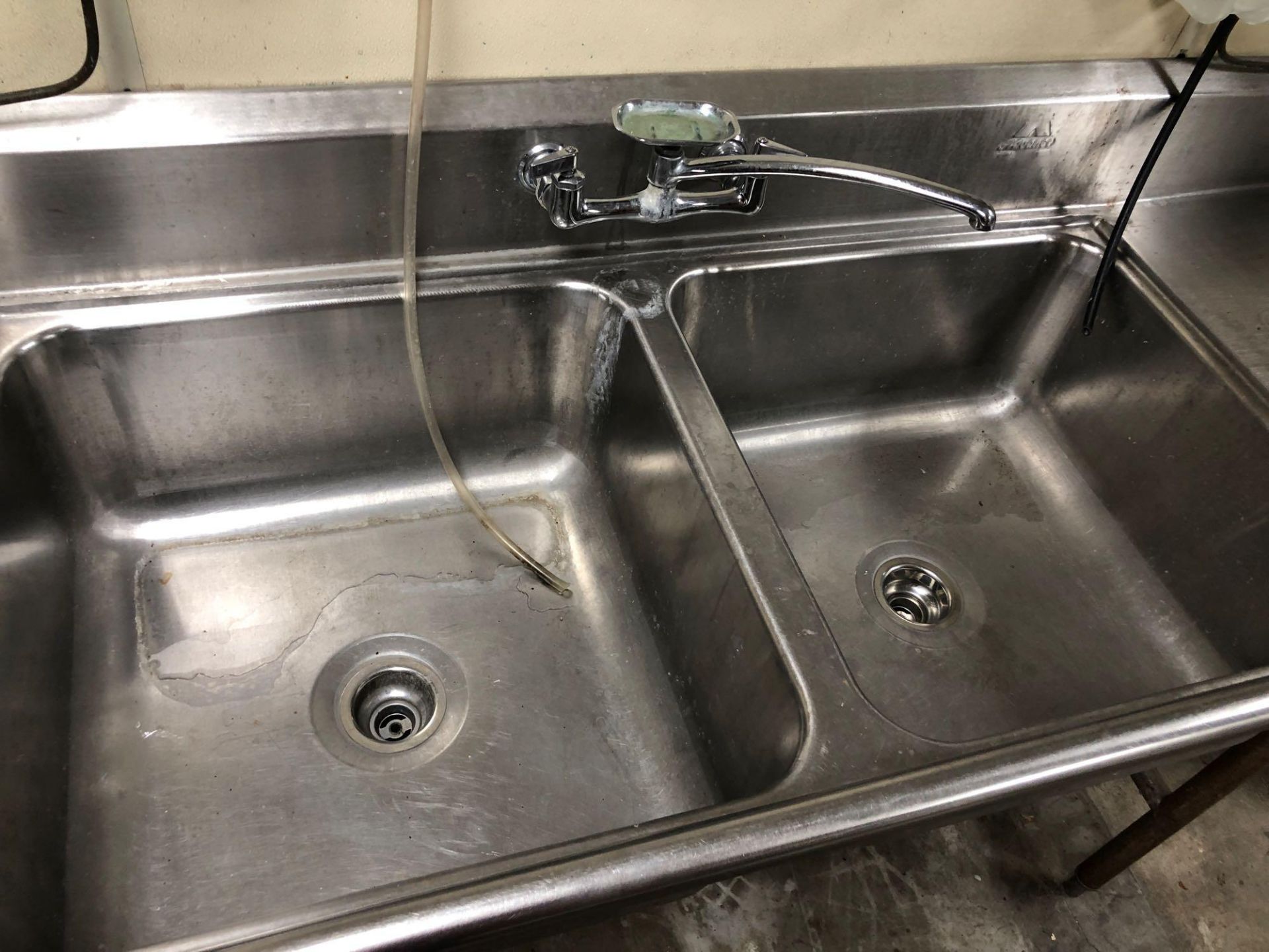 Stainless Steel 2 Basin Sink - Image 2 of 3