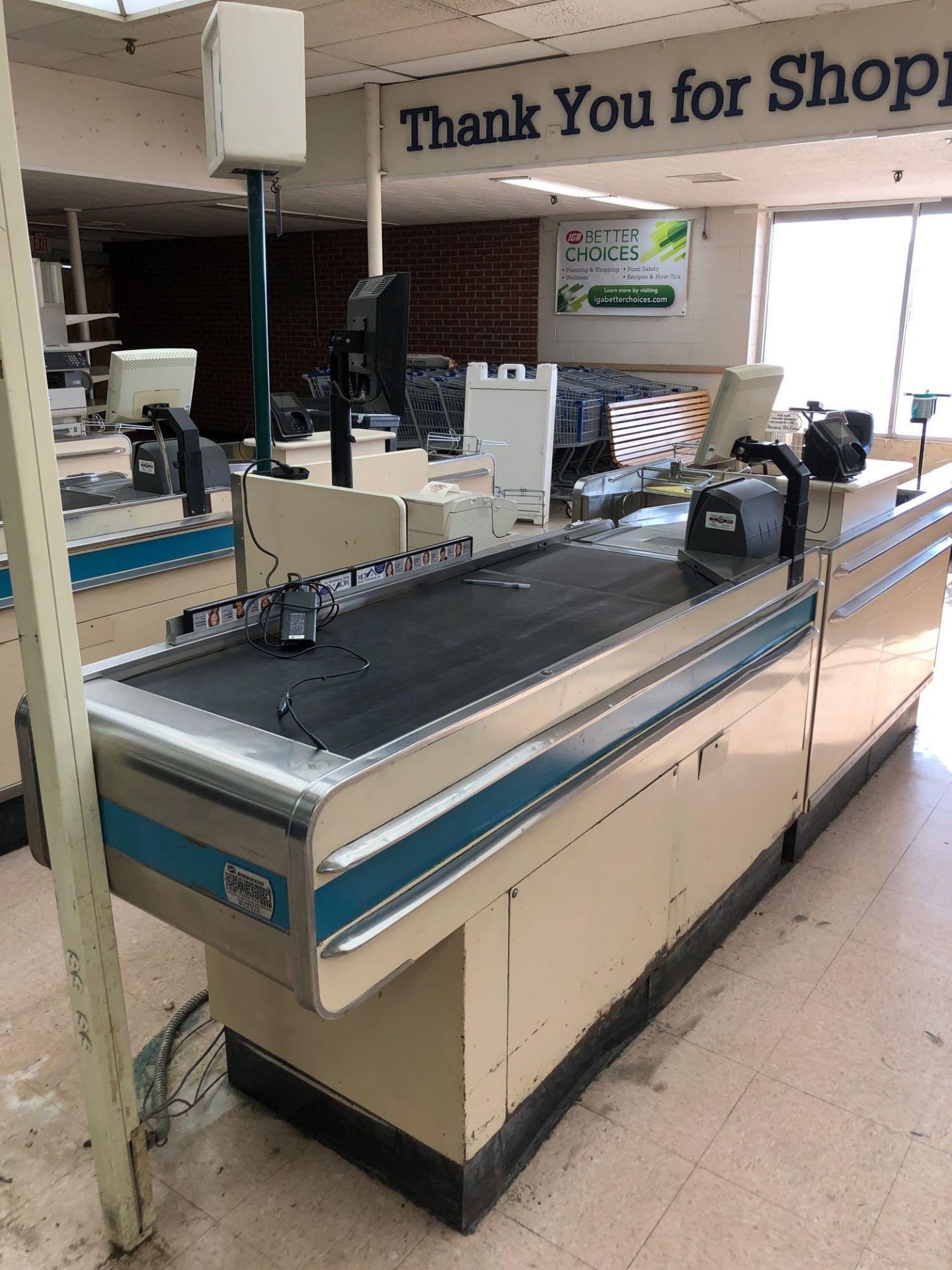 Series 80 Boroughs Conveyer Checkout System