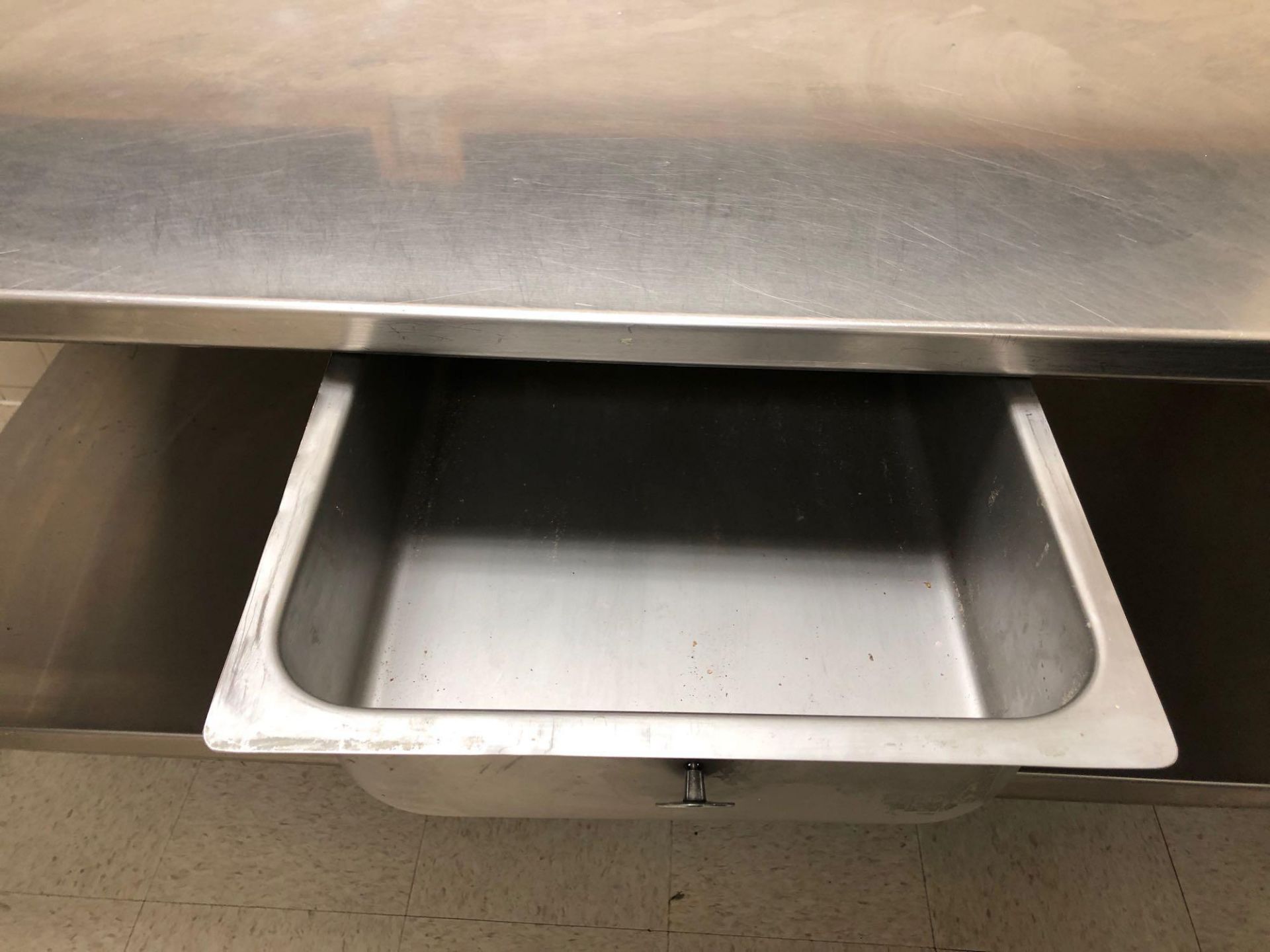 Stainless Steel Top Prep Table with Drawer - Image 2 of 3