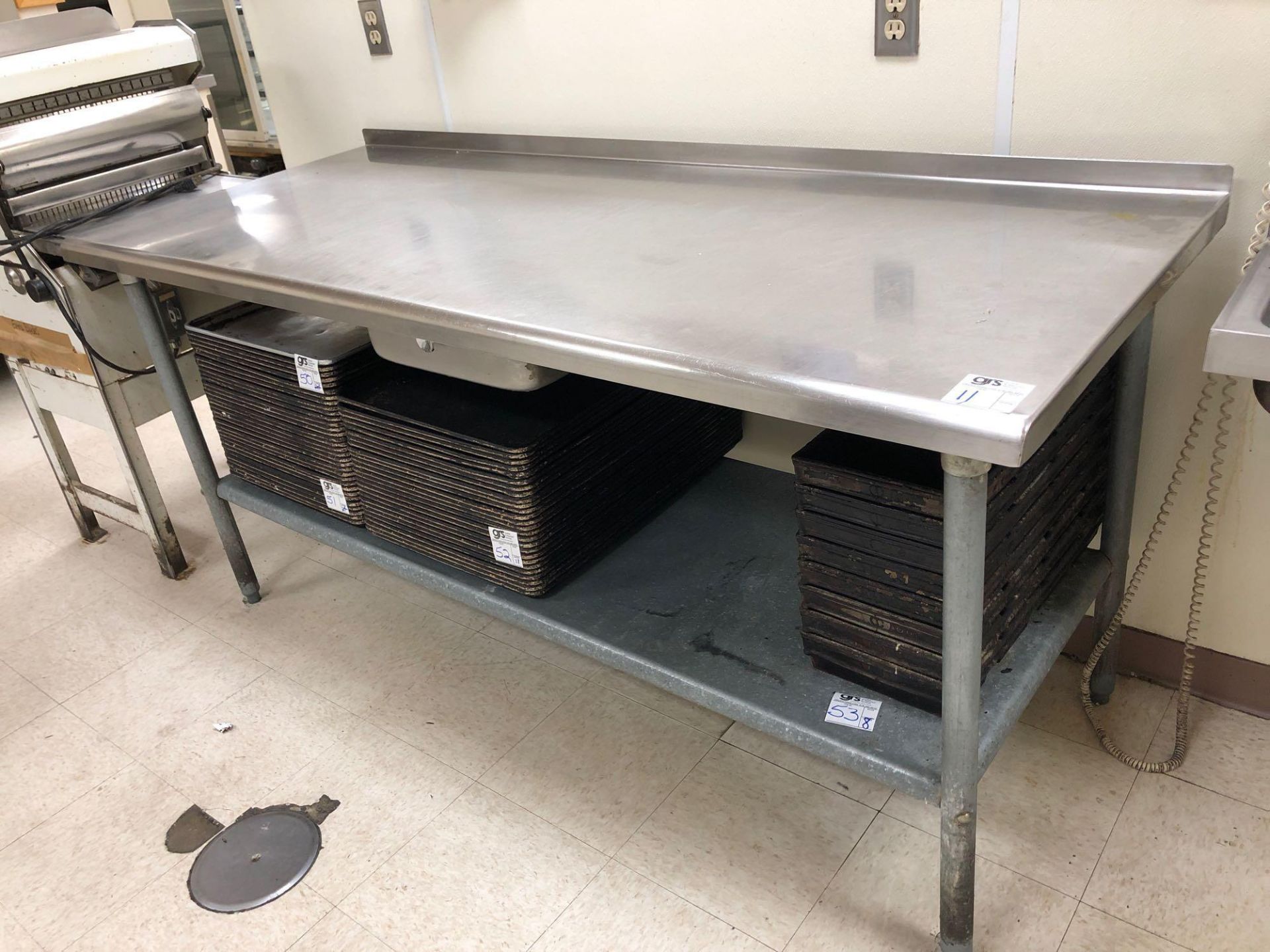 Stainless Steel Top Prep Table with Drawer