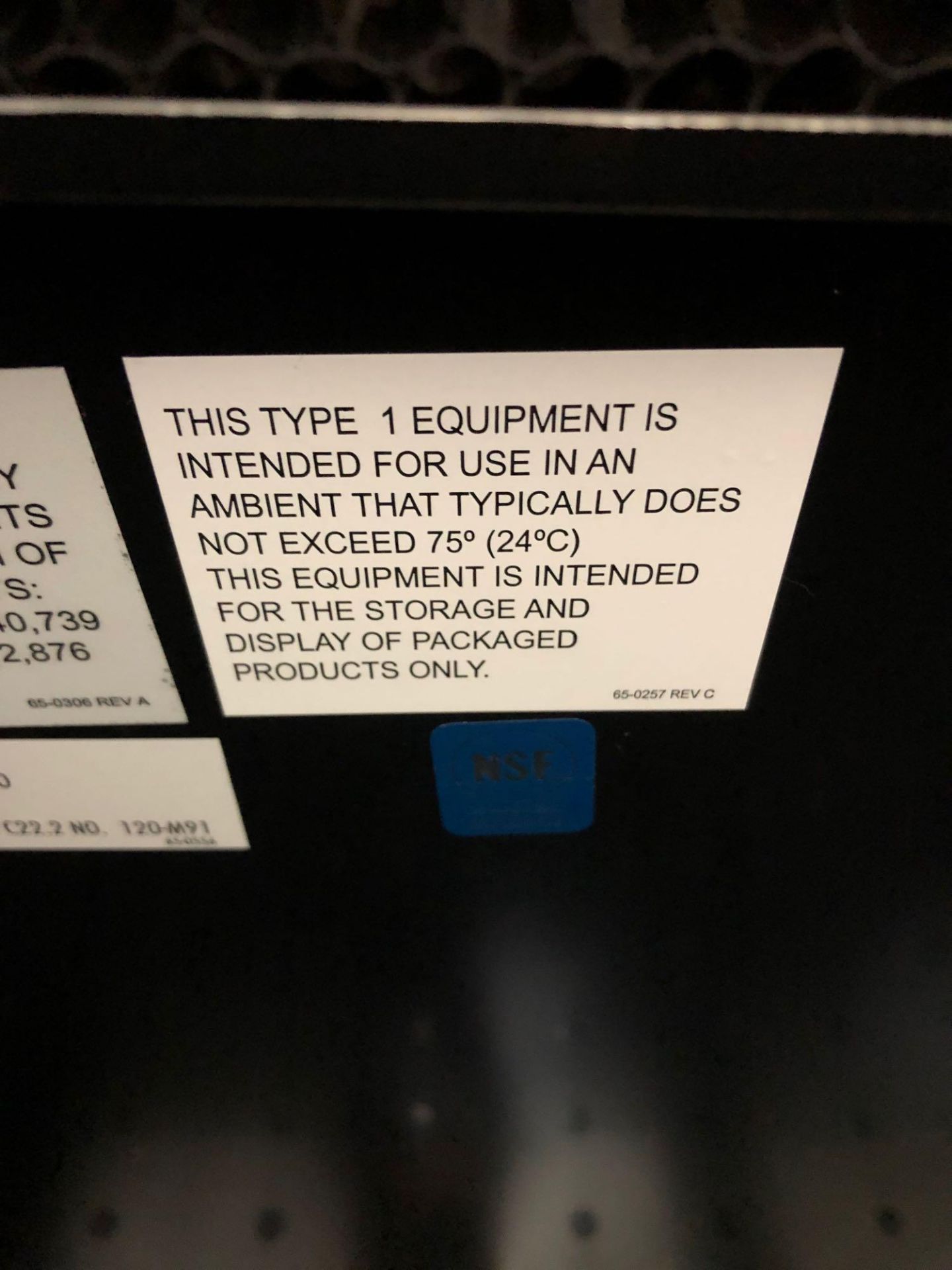 Zero Zone Beer Merchandiser (Remote Condensing Unit Sold Separately see Item 202A) - Image 10 of 10