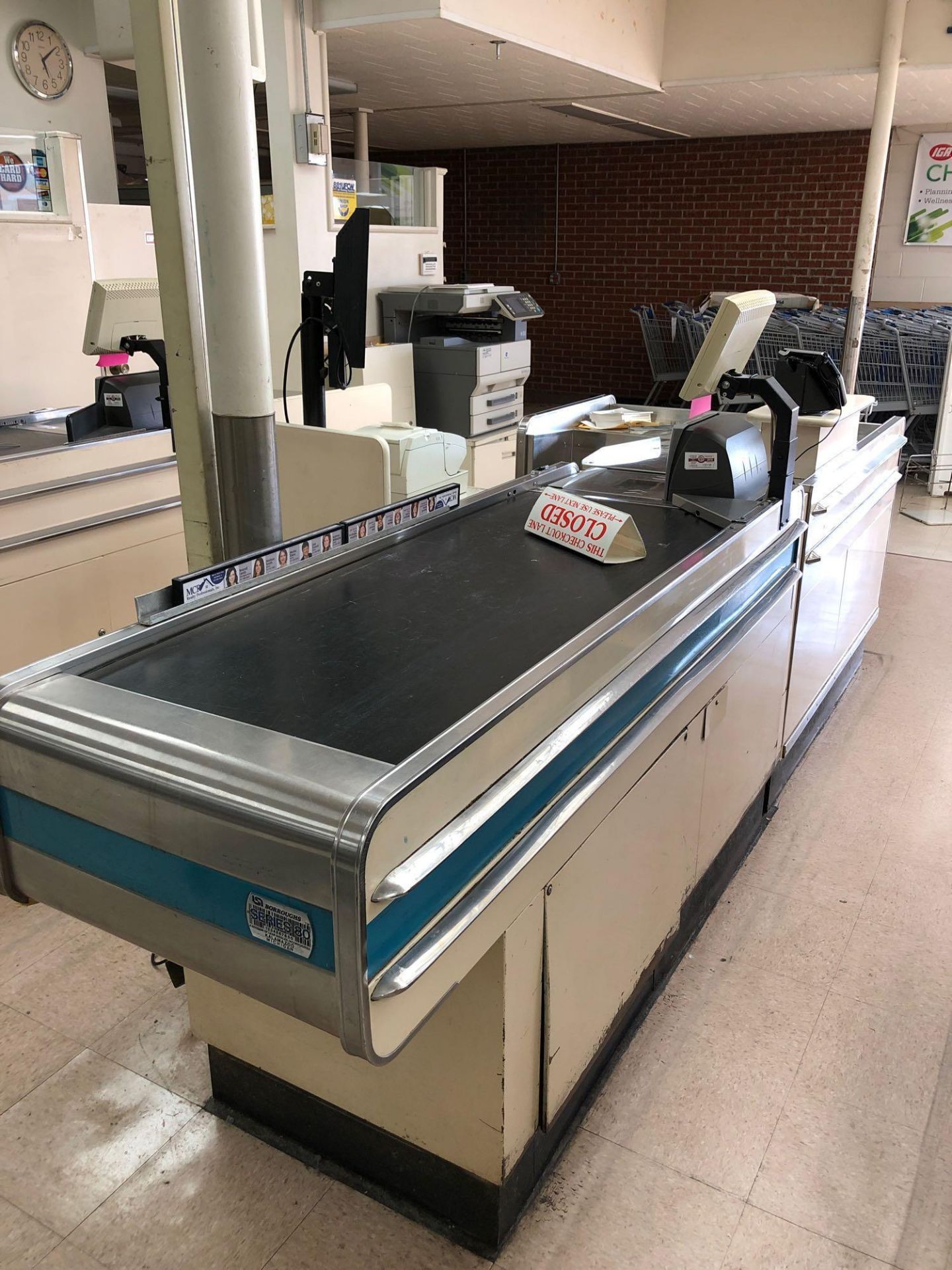 Series 80 Boroughs Conveyer Checkout System