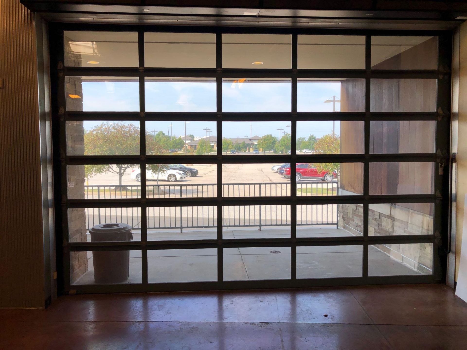 Zumwalt Glass Garage Door