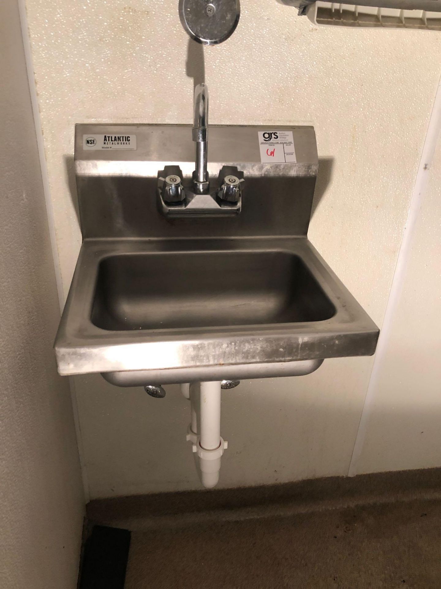 Atlantic Metal Works Hand Sink