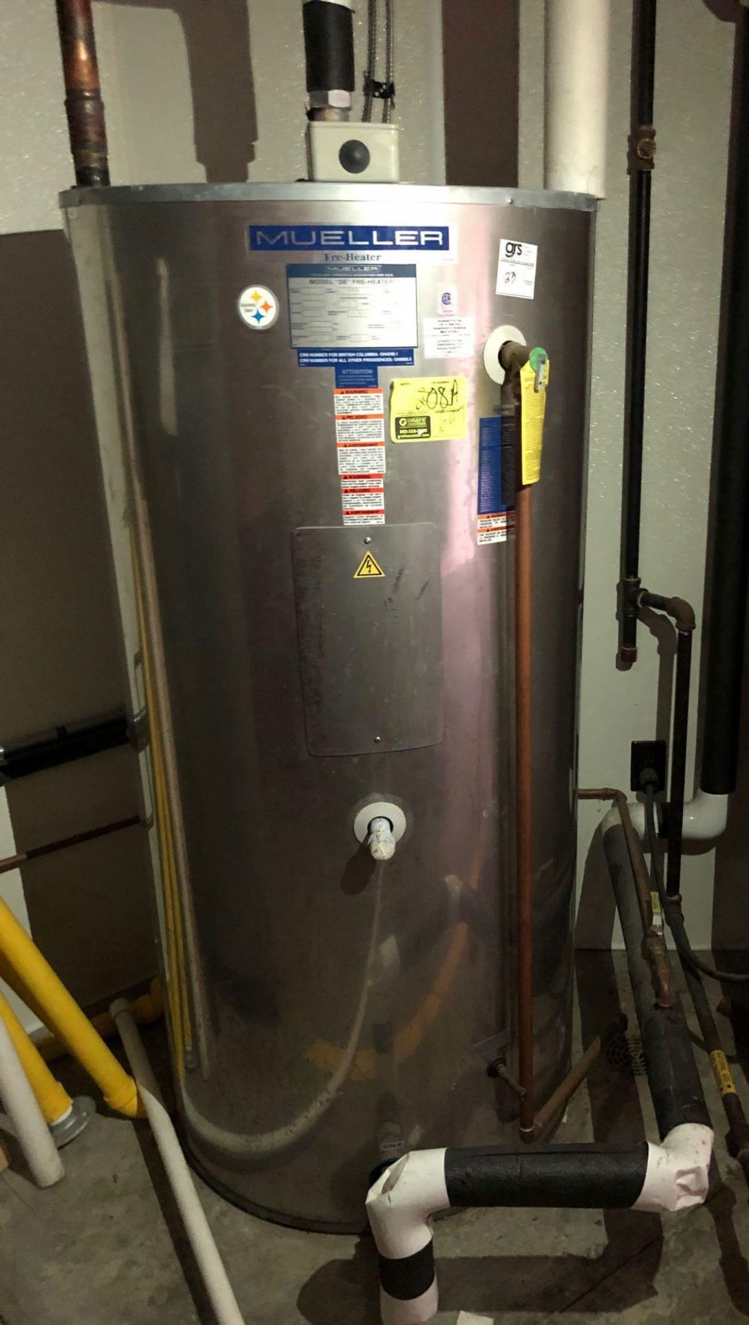 Mueller Fre Heater - Milk Cooling System
