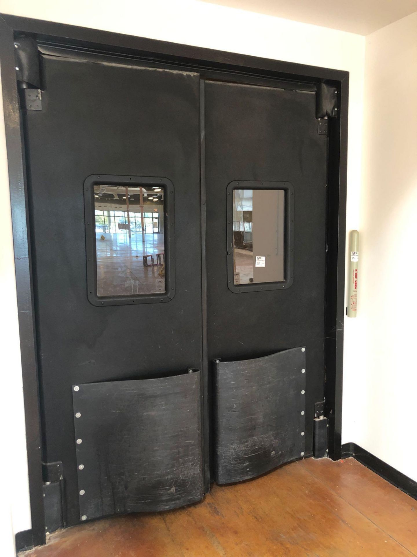 Insulated Double Doors W/ Bumpers