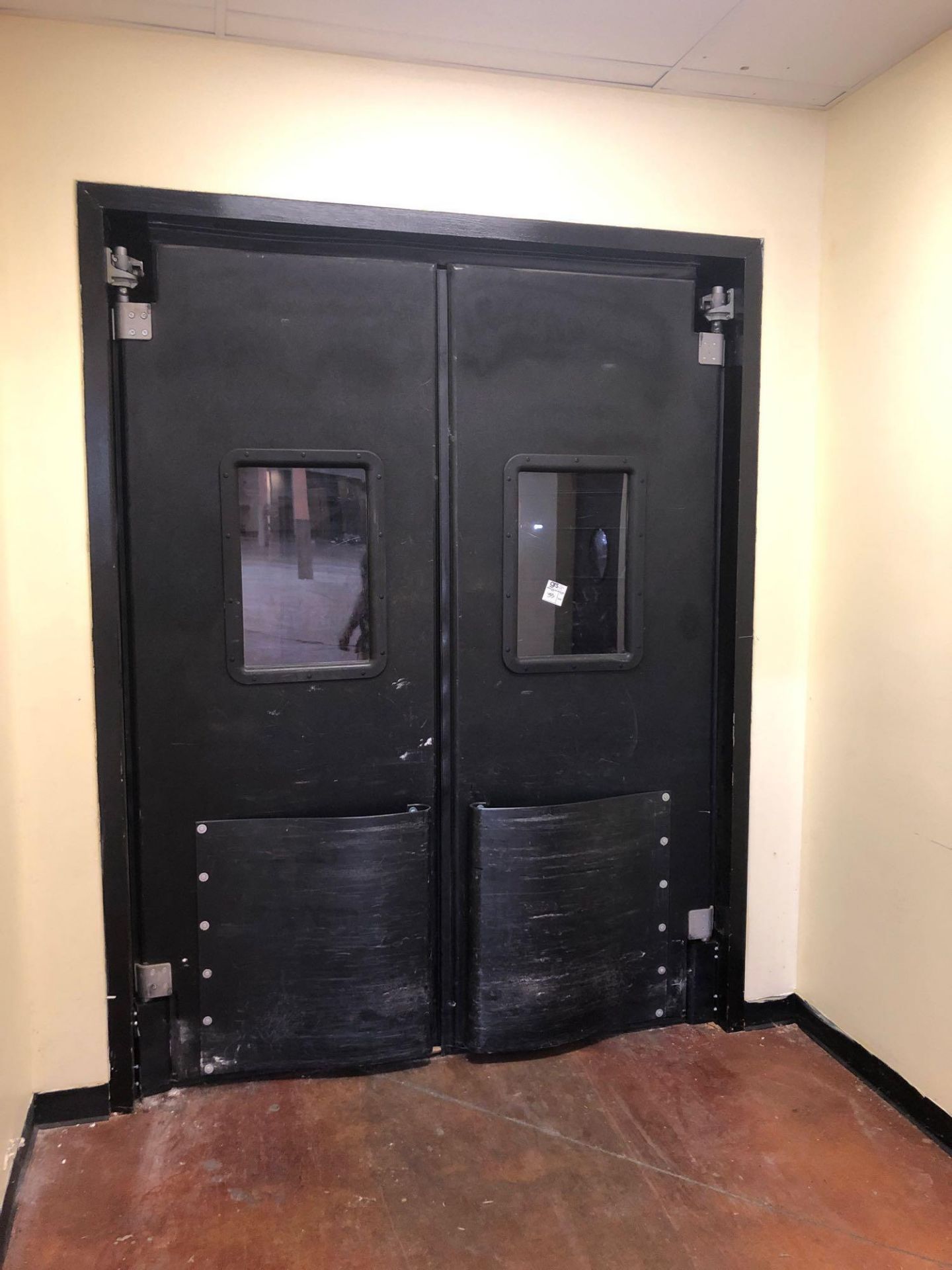 Insulated Double Doors W/ Bumpers