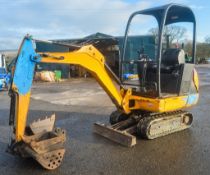 JCB 801.4 CTS 1.5 tonne rubber tracked mini excavator Year: 2014 S/N: 2070309 Recorded Hours: 1202