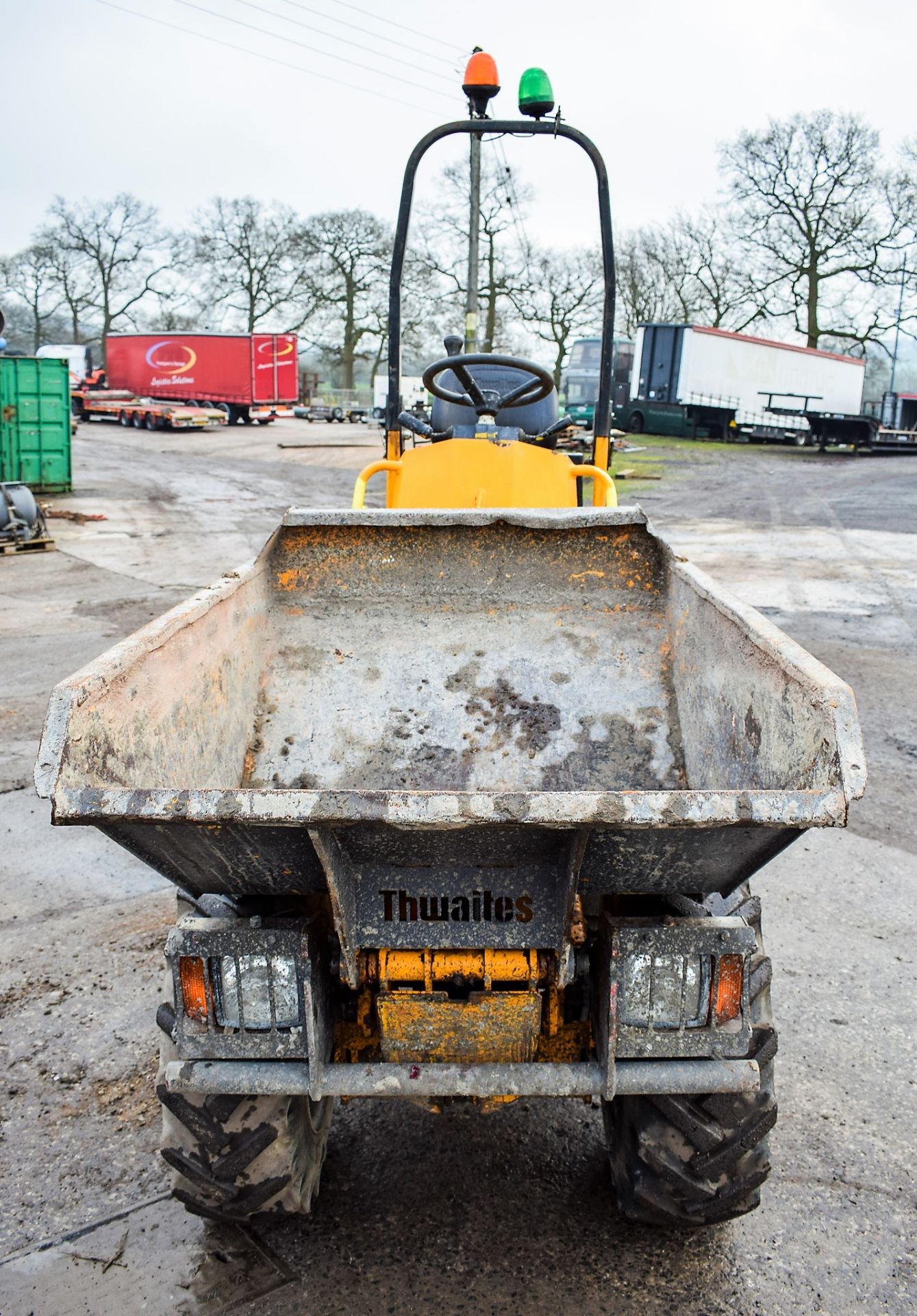 Thwaites 1 tonne hi tip dumper Year: 2014 S/N: 41707221 Recorded Hours: 1344 - Image 5 of 11