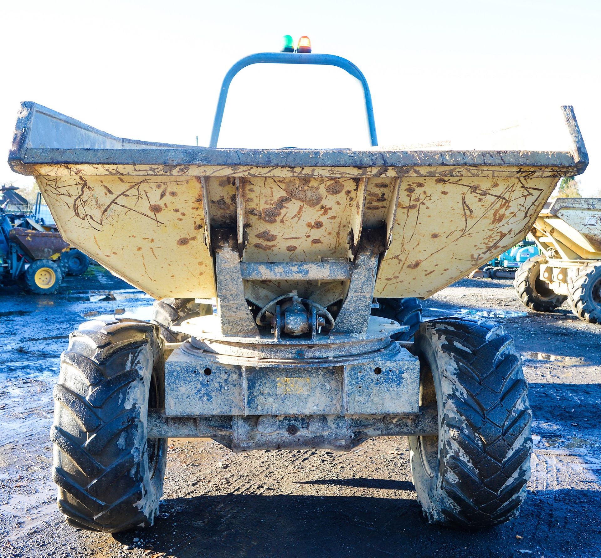 Benford Terex 6 tonne swivel skip dumper Year: 2006 S/N: E606FX136 Recorded Hours: Not displayed ( - Image 5 of 12