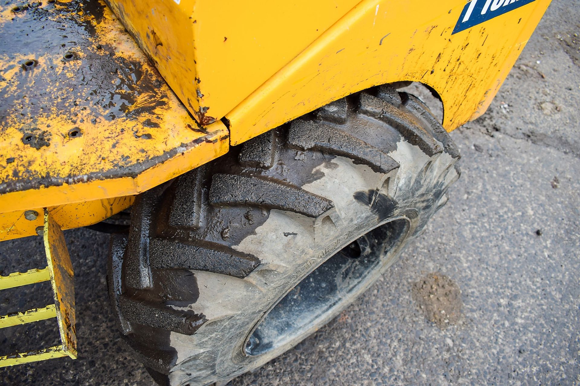 Thwaites 1 tonne hi tip dumper Year: 2014 S/N: 41707221 Recorded Hours: 1344 - Image 10 of 11