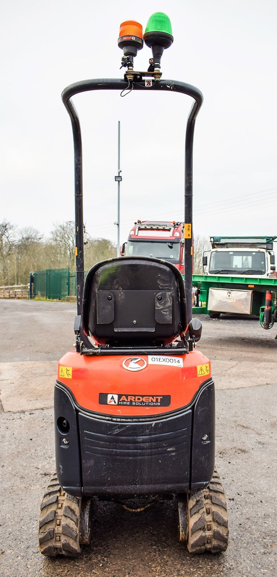 Kubota KX008-3 0.8 tonne rubber tracked micro excavator Year: 2017 S/N: 29295 Recorded Hours: 337 - Image 6 of 13