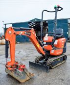 Kubota KX008-3 0.8 tonne rubber tracked micro excavator Year: 2017 S/N: 29294 Recorded Hours: 256