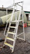 5 tread aluminium step ladder A665379