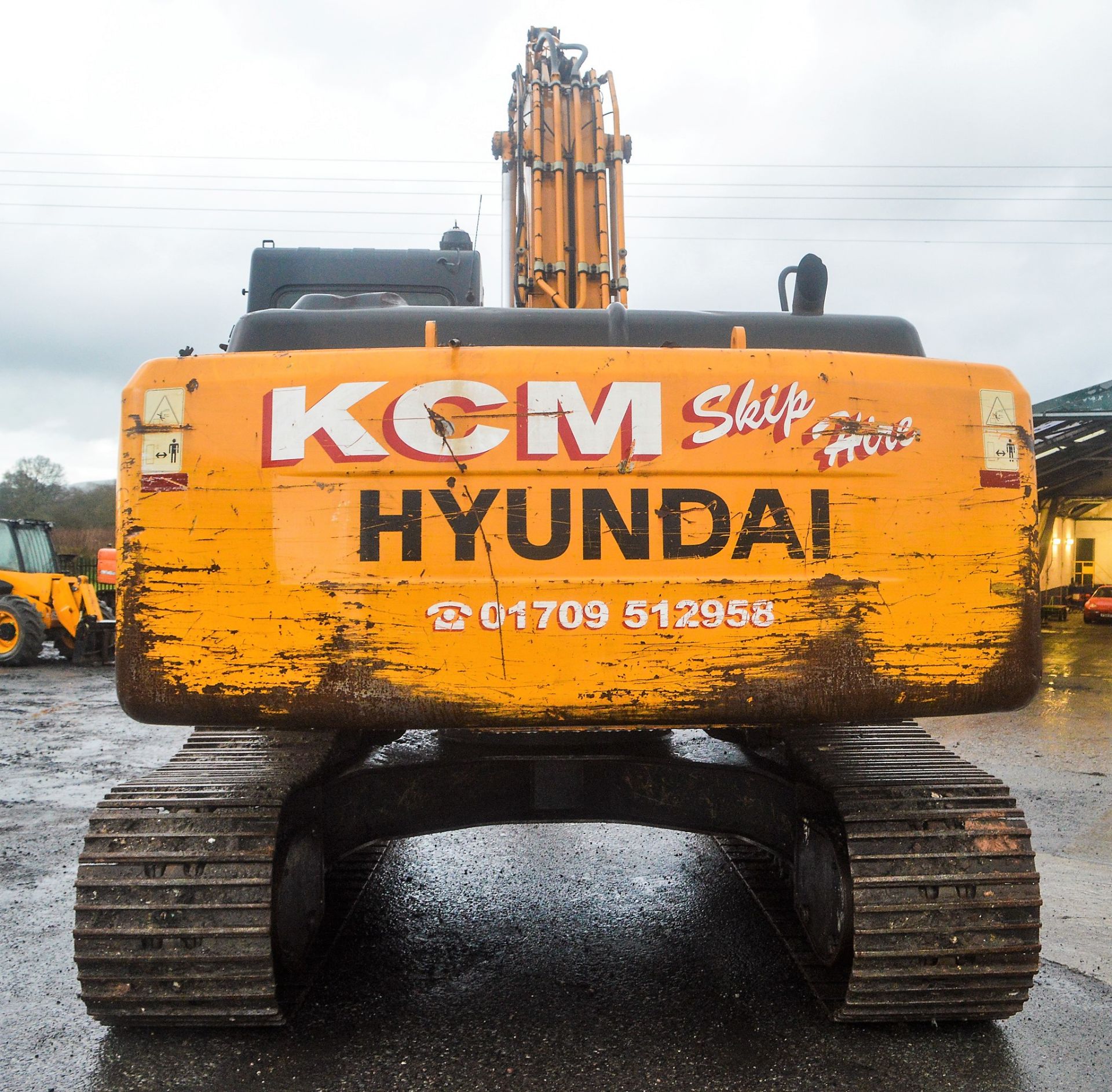 Hyundai 210 LC-7A 21 tonne steel tracked excavator Year: 2008 S/N: 10414 Recorded Hours: 1501 - Image 6 of 13