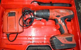 Hilti SFH 22-A 22v cordless power drill c/w charger, battery & carry case A687176