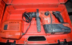 Hilti TE6-A36 36v cordless SDS rotary hammer drill c/w charger, battery & carry case A668186