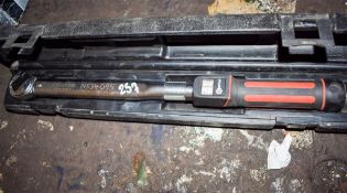 Norbar 1/2 inch drive torque wrench c/w carry case N534095
