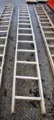 12 ft aluminium ladder A639887