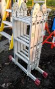 Zarges aluminium ladder LR18