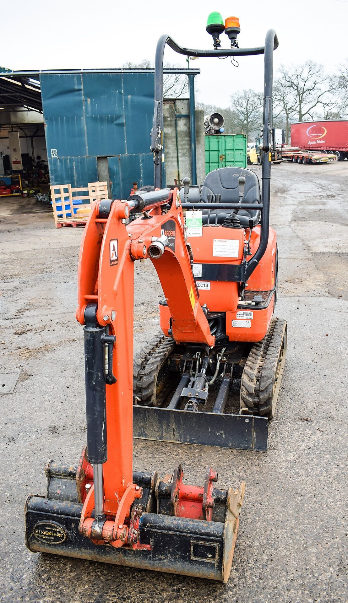 Kubota KX008-3 0.8 tonne rubber tracked micro excavator Year: 2017 S/N: 29295 Recorded Hours: 337 - Image 5 of 13