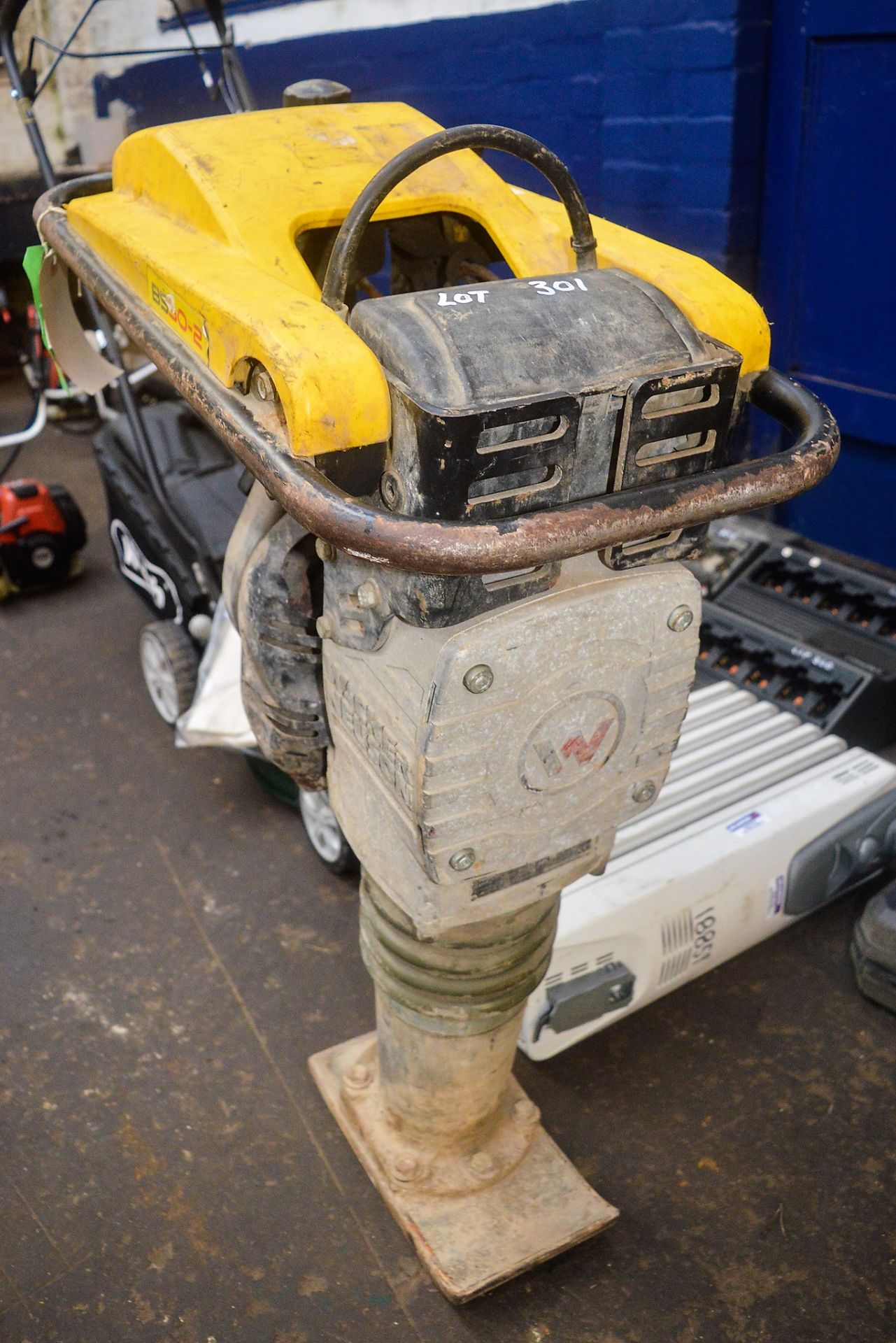 Wacker Neuson BS50-2 petrol driven trench compactor