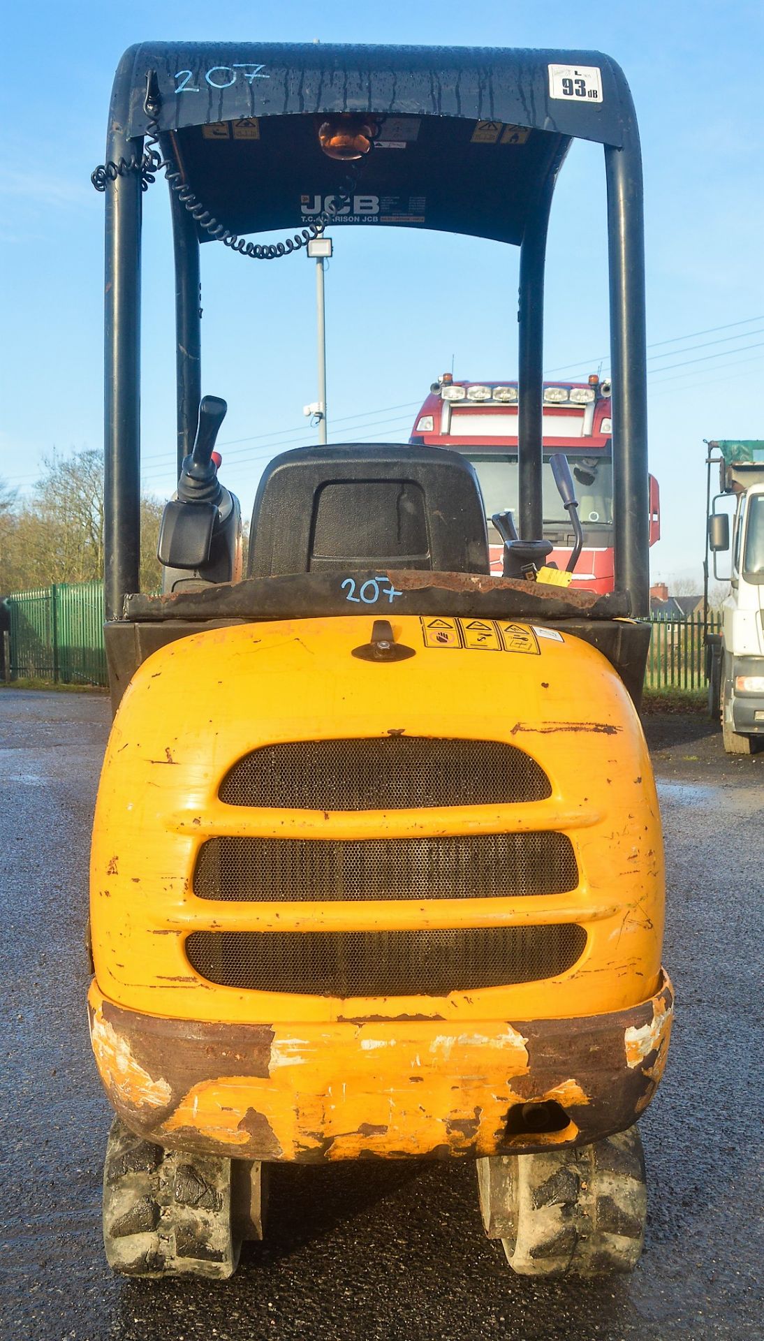 JCB 801.4 CTS 1.5 tonne rubber tracked mini excavator Year: 2014 S/N: 2070266 Recorded Hours: 1485 - Image 6 of 12