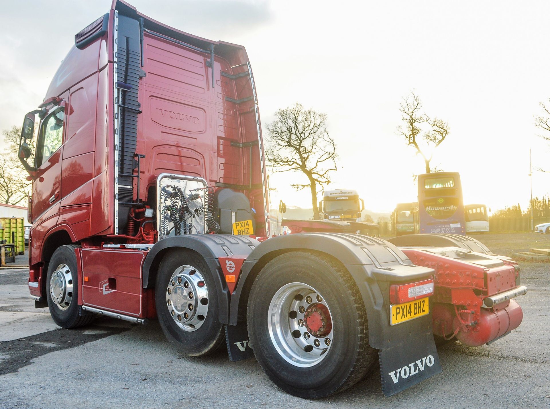 Volvo FH13 EuroV 500 HP 6 x 2 tractor unit Registration Number: PX14 BHZ Date of Registration: 15/ - Image 3 of 8